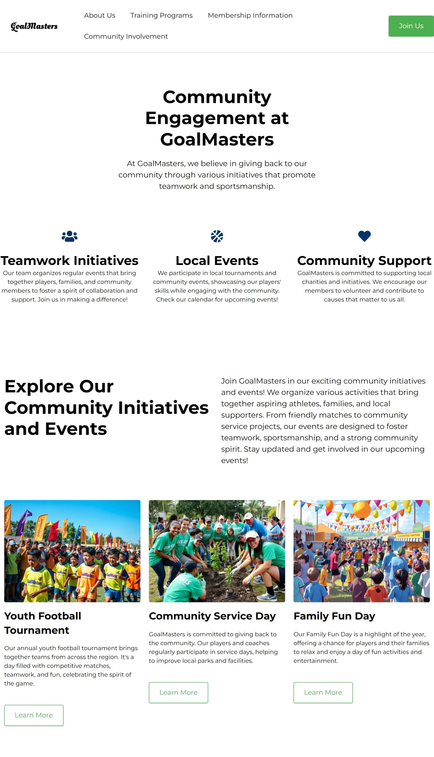 Community Involvement