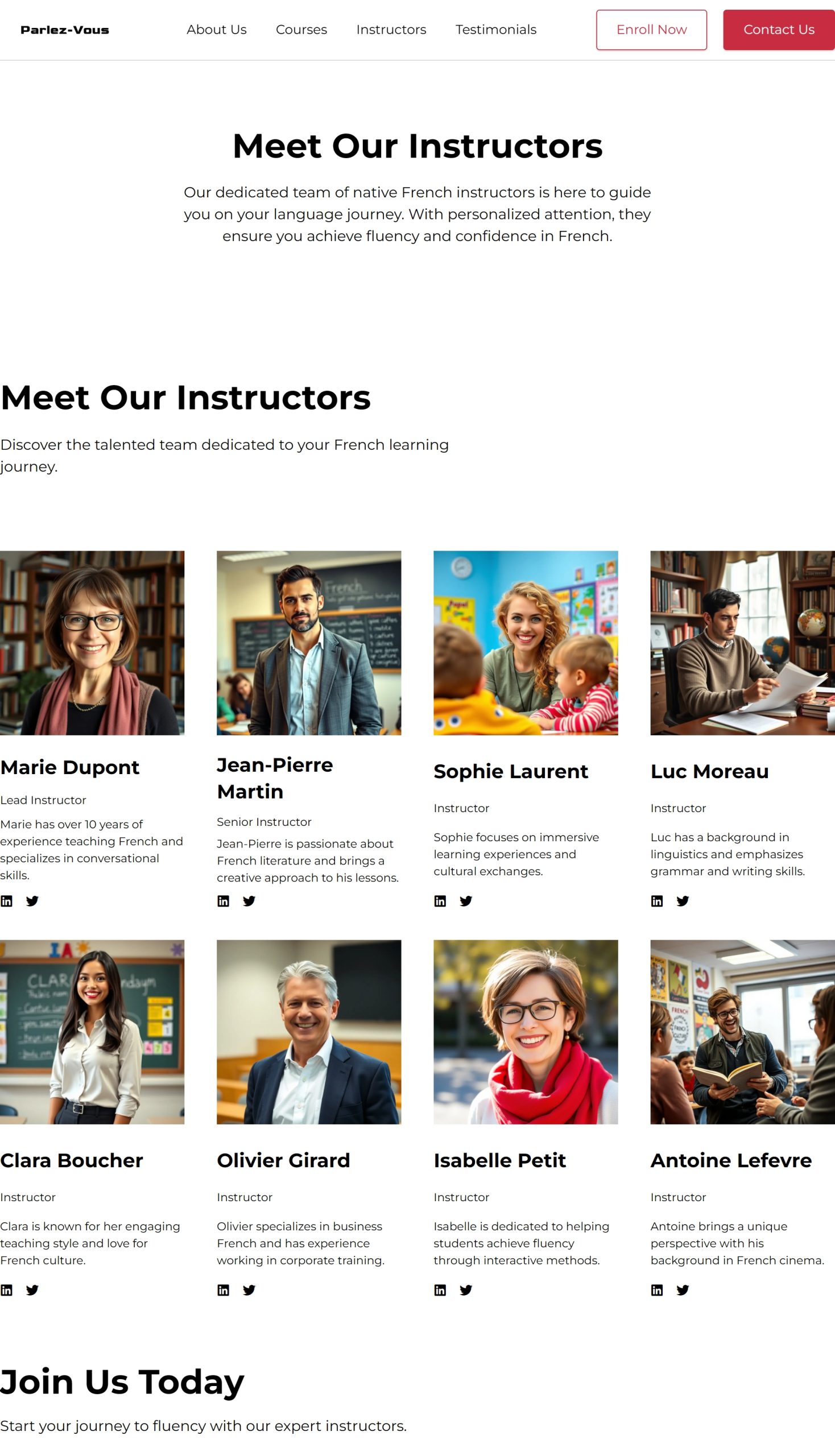 Instructors