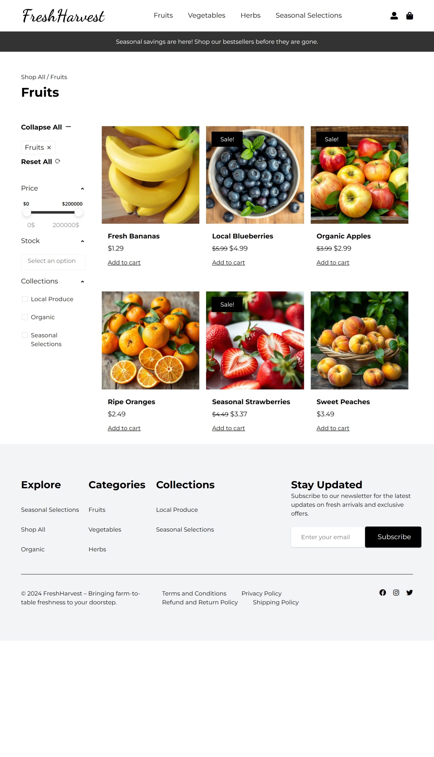 Fruits