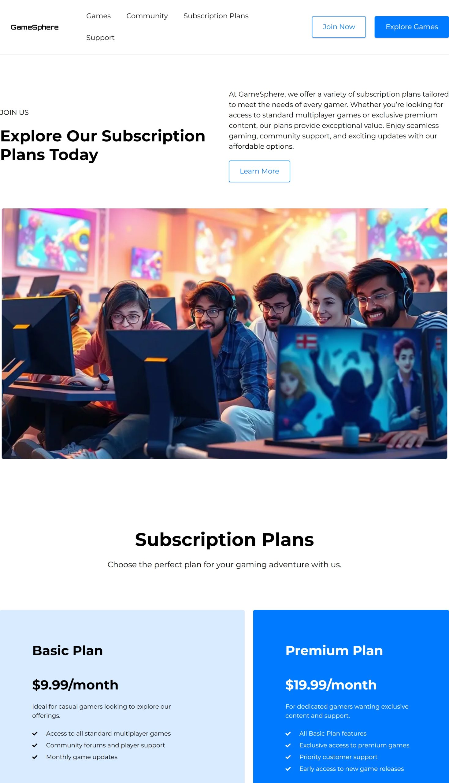 Subscription Plans