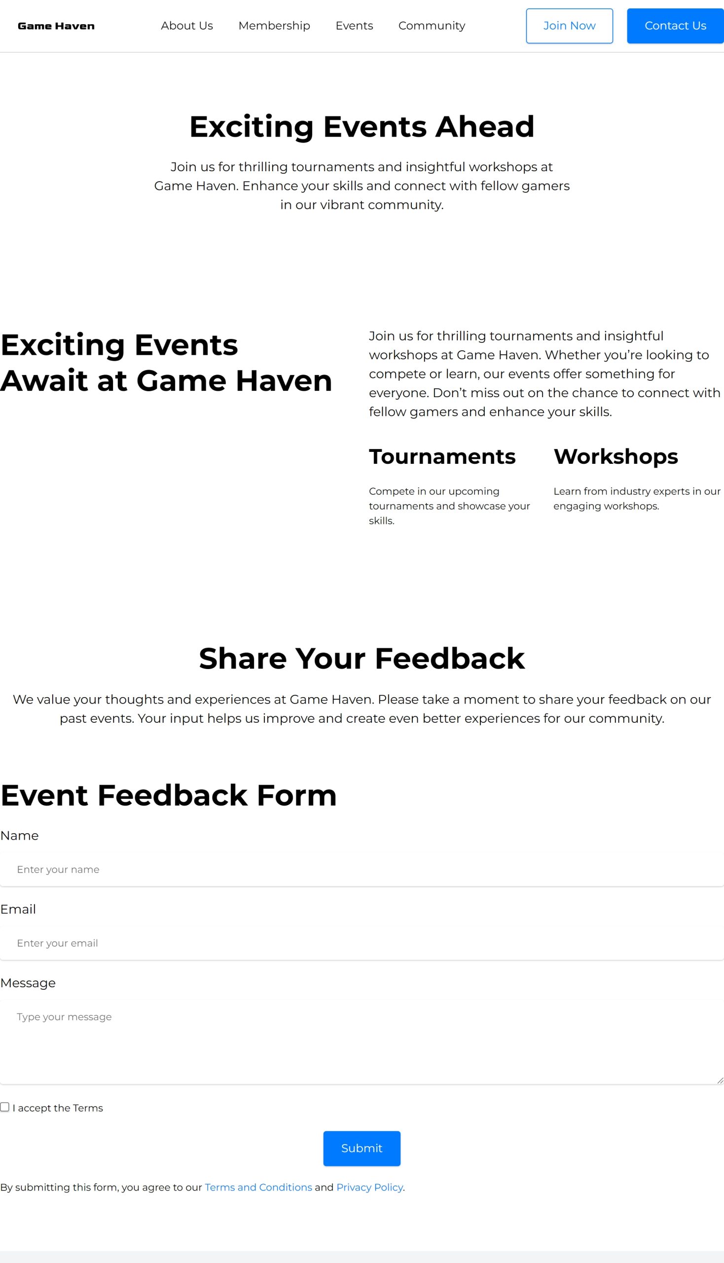 Events