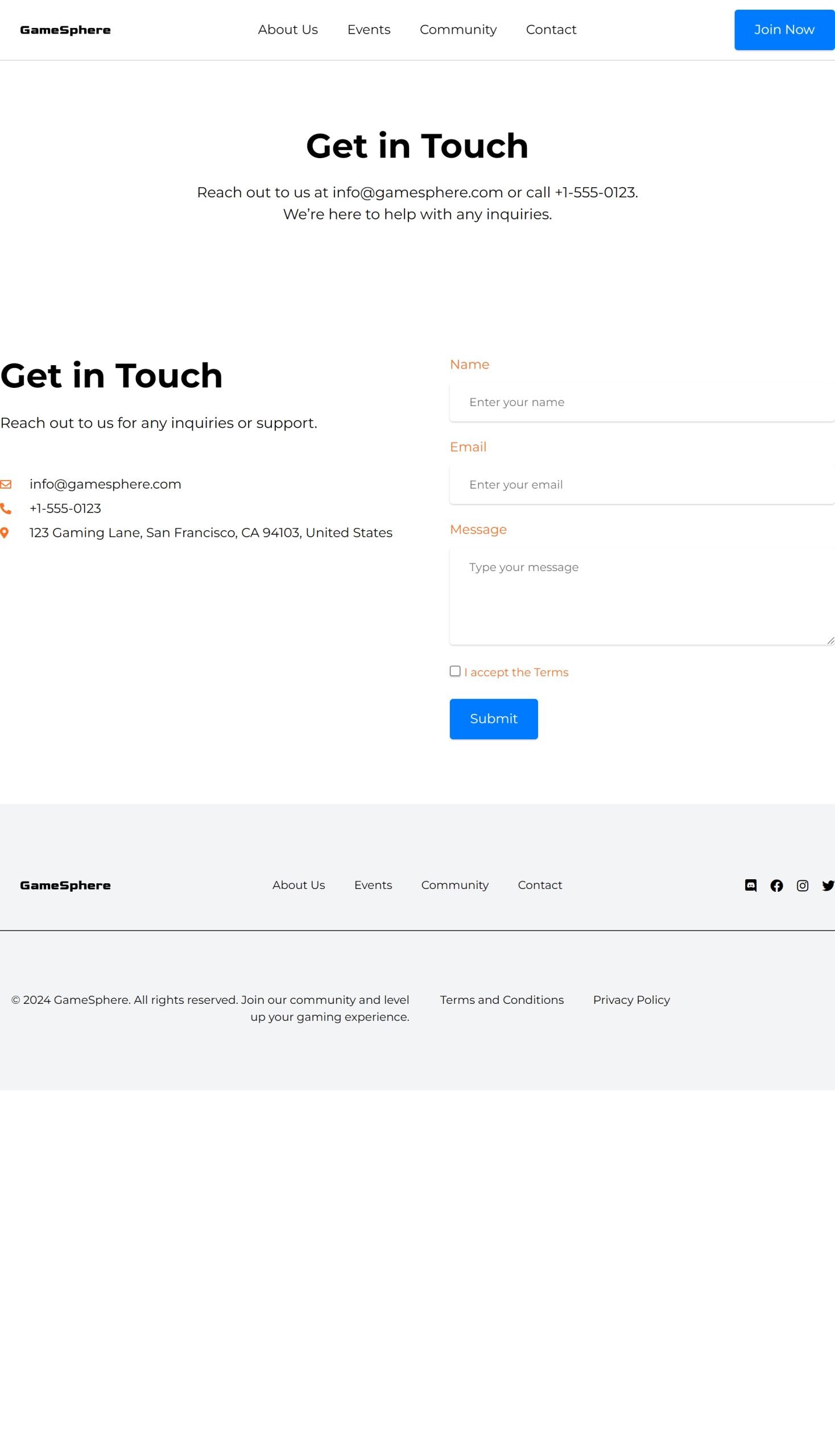 Contact