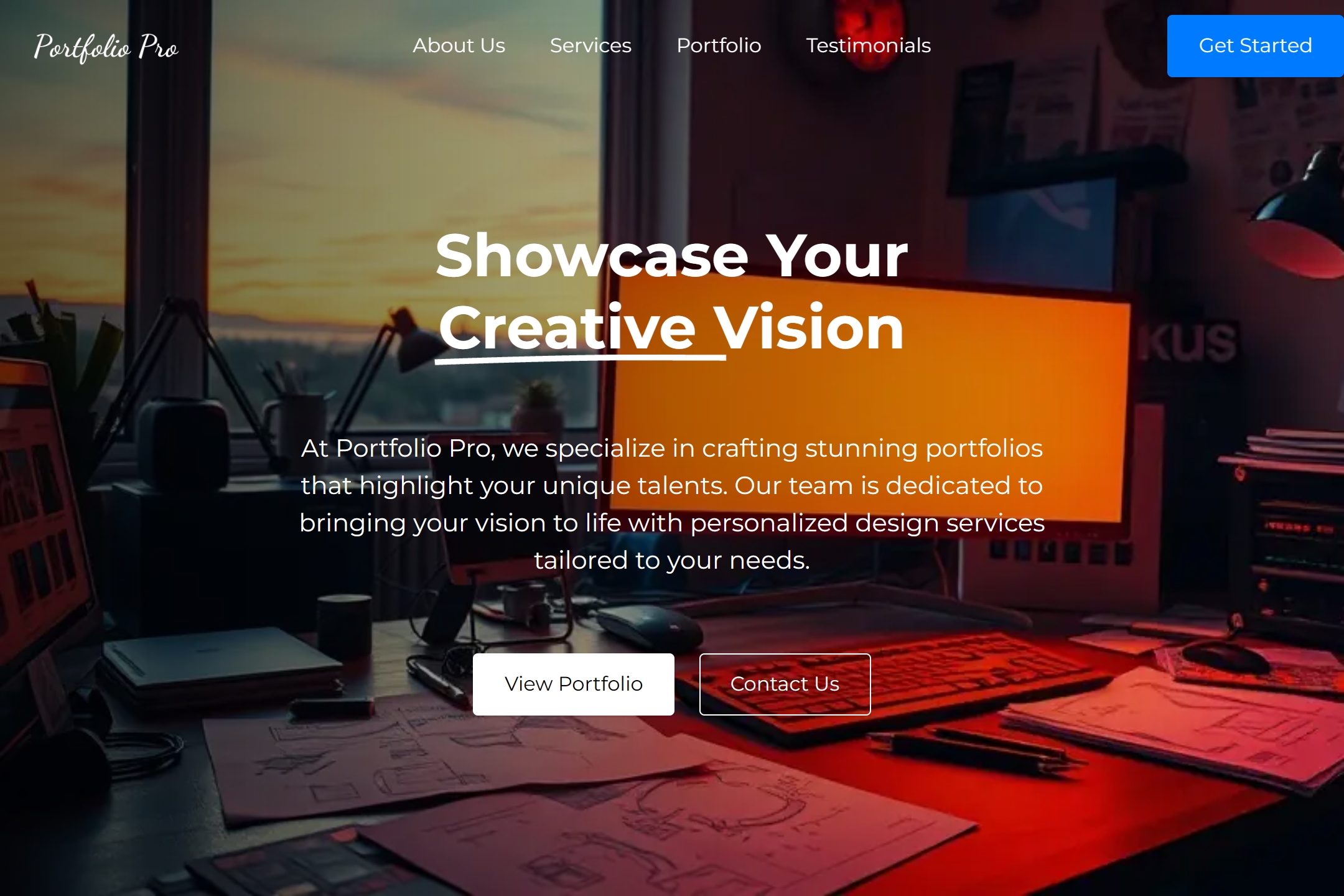 Best General Portfolio Website Template