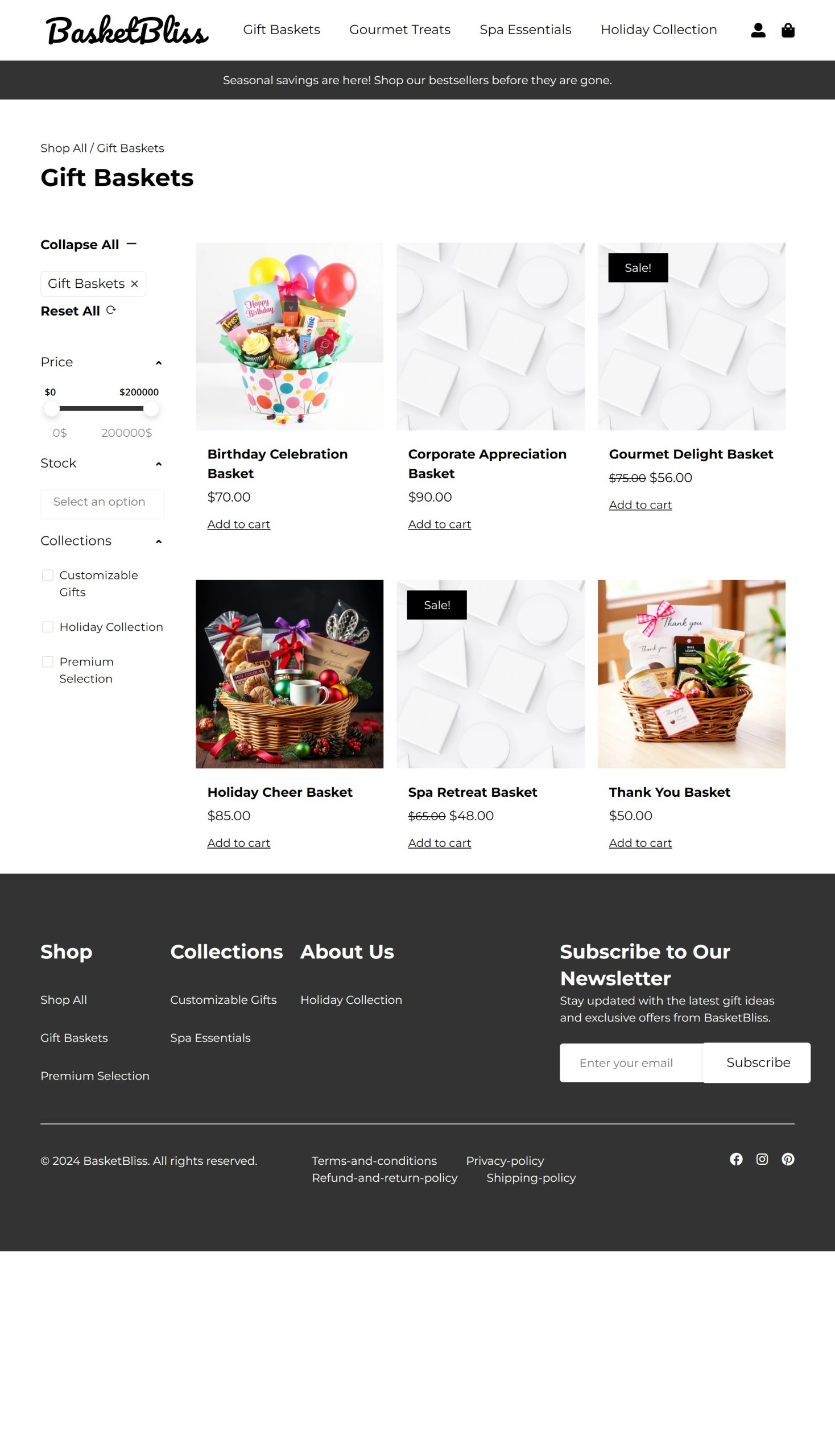 Gift Baskets