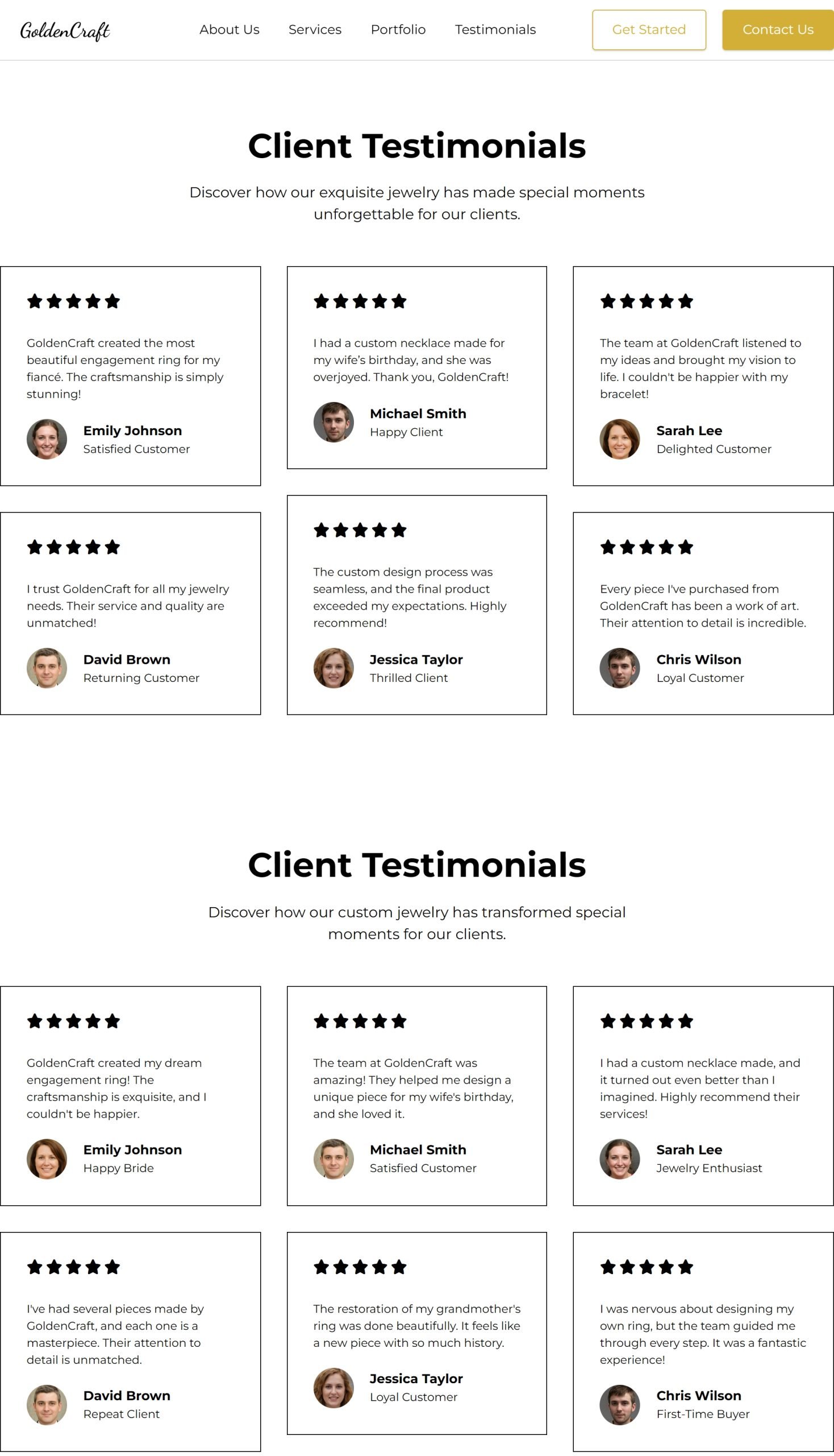 Testimonials