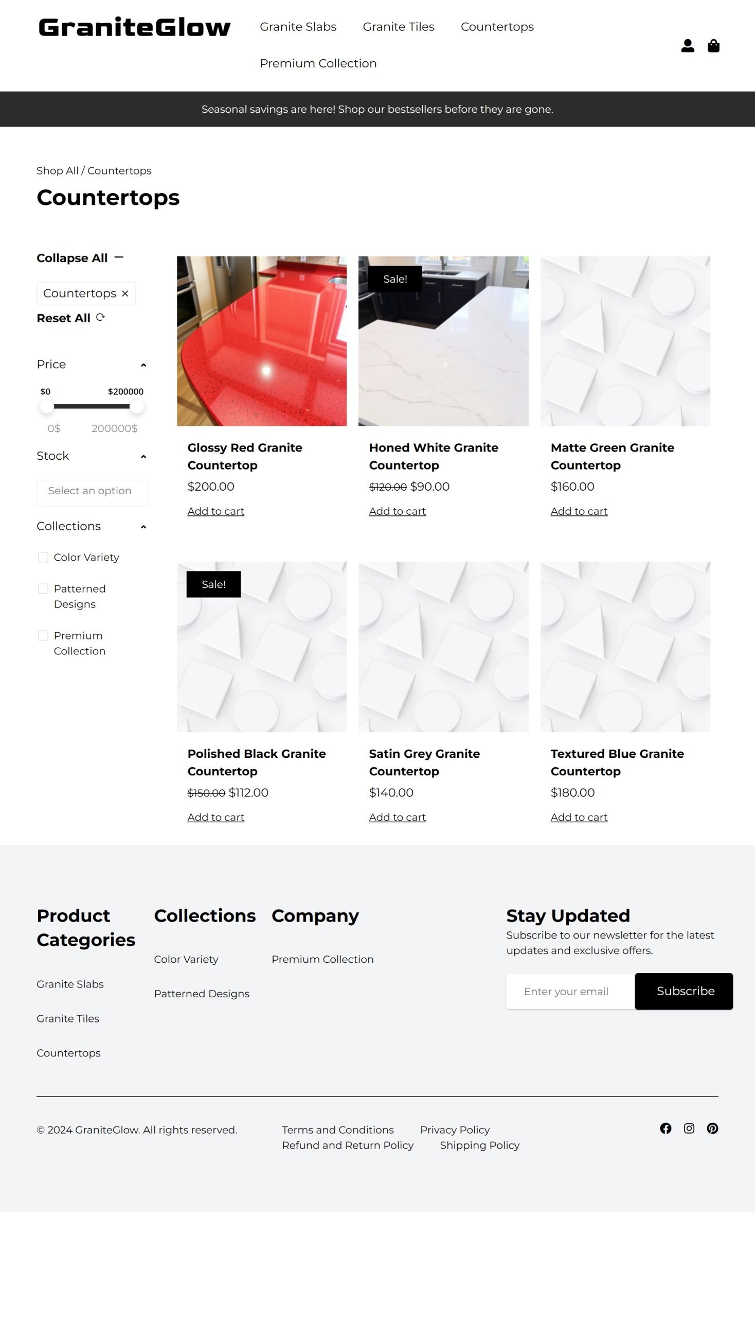Countertops