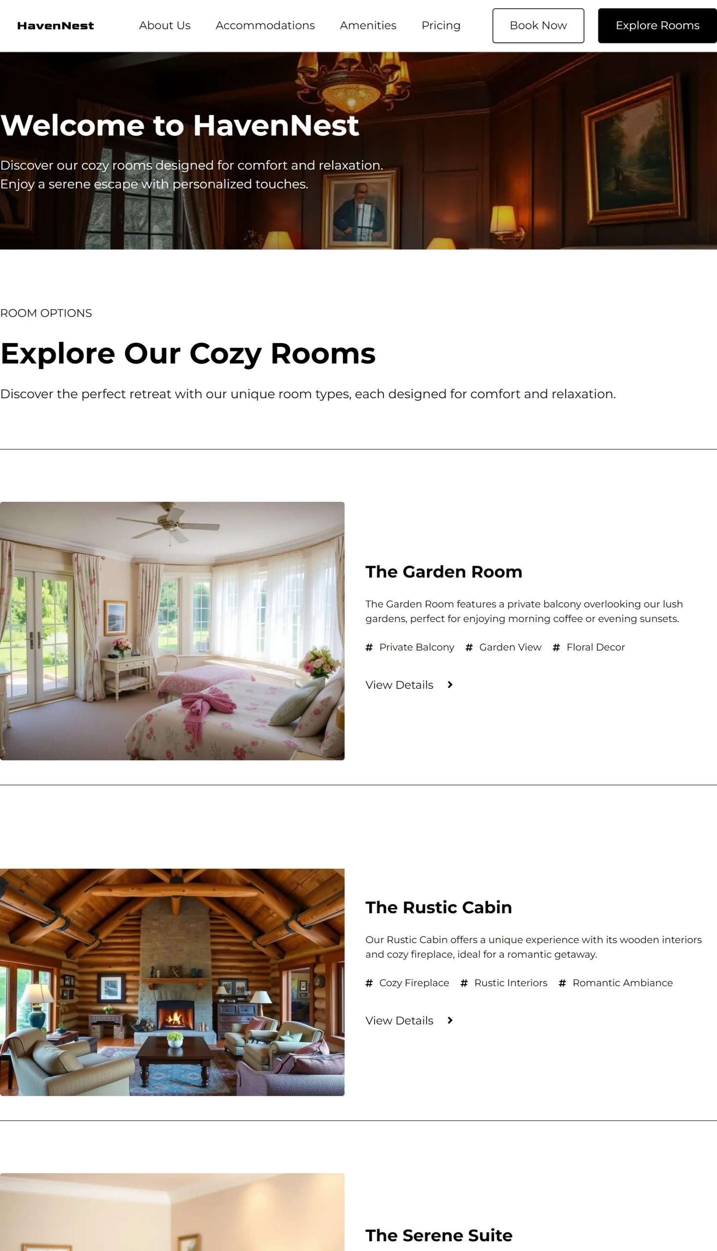 Accommodations