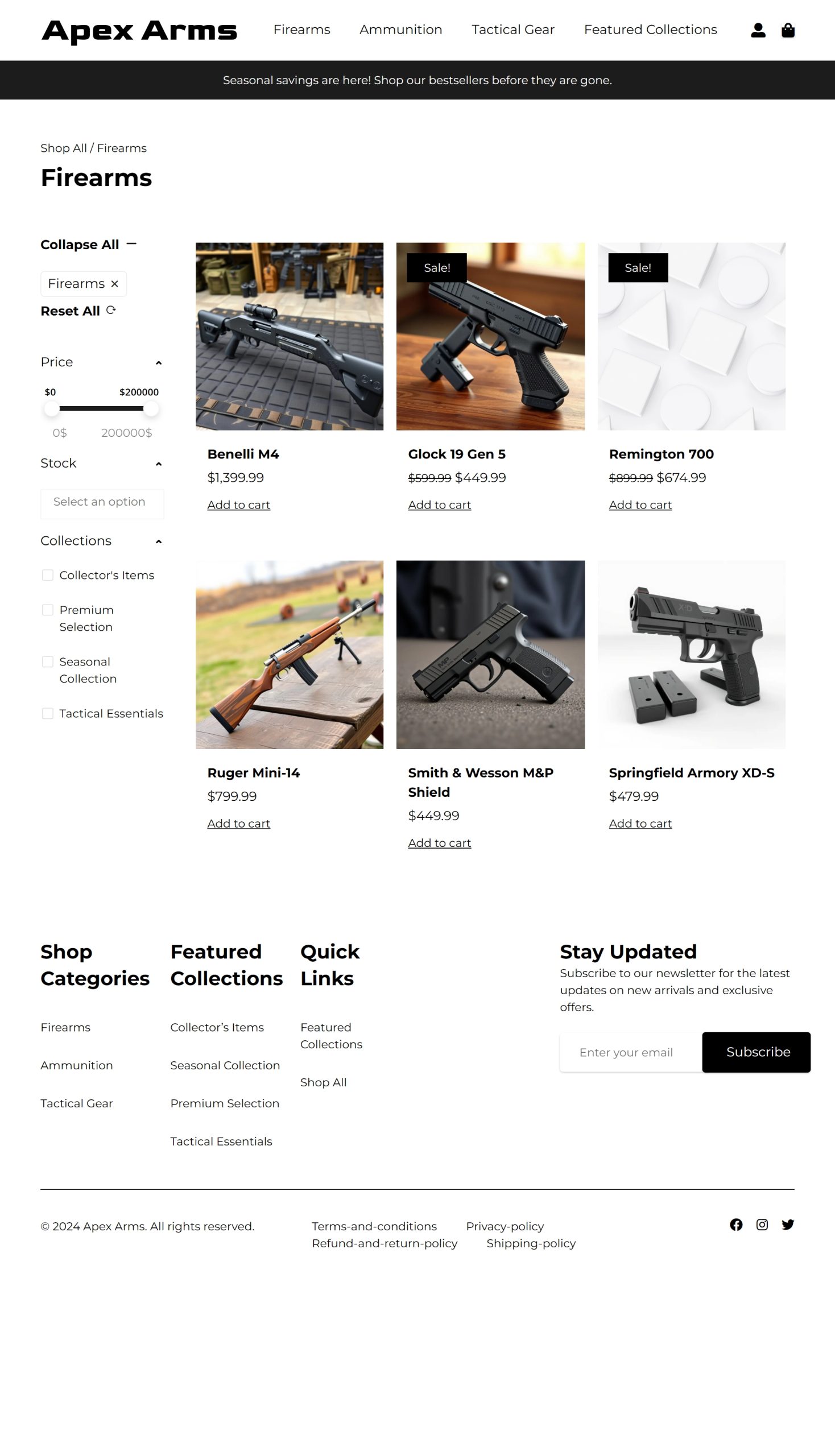 Firearms