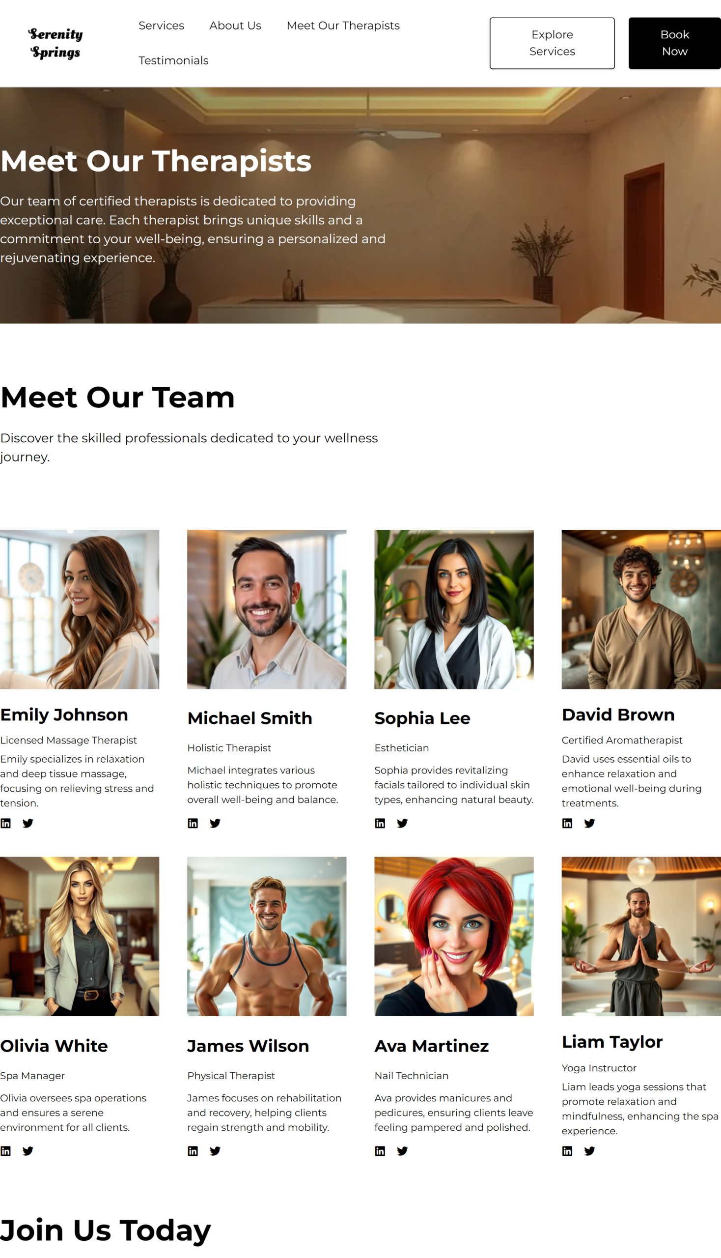 Meet Our Therapists