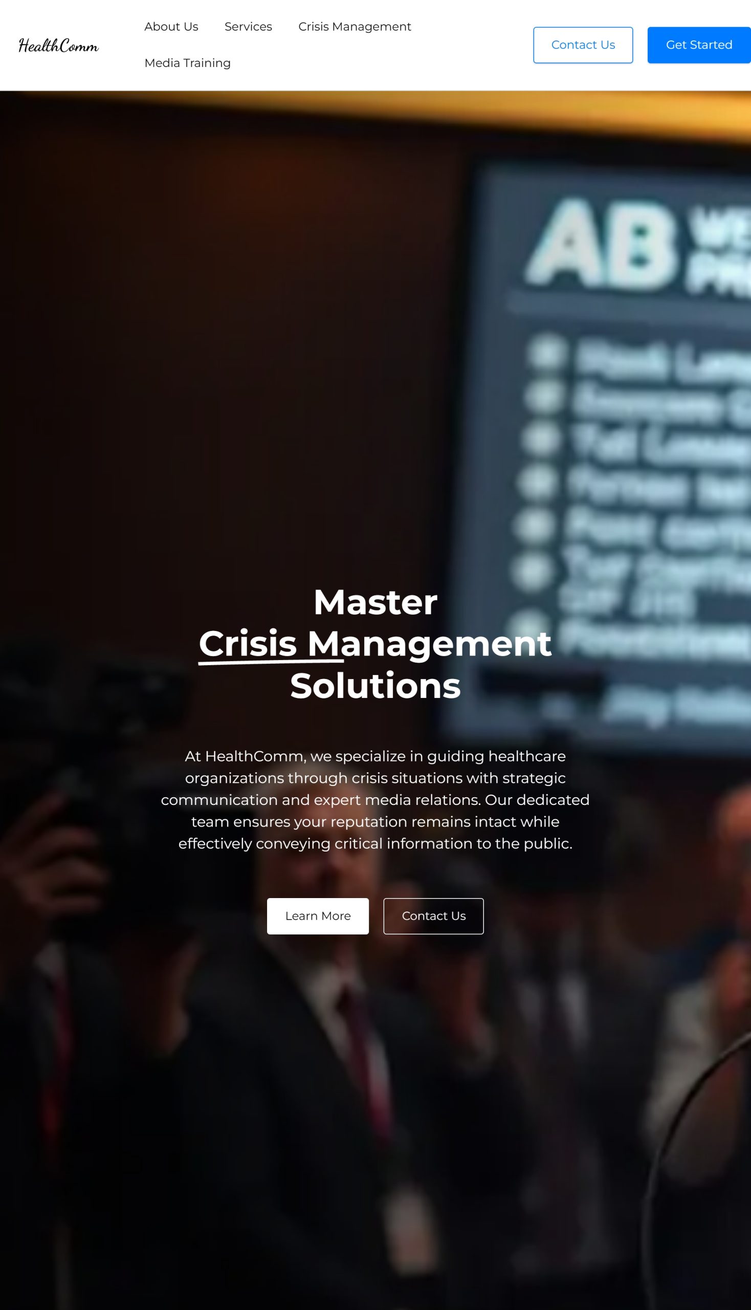 Crisis Management