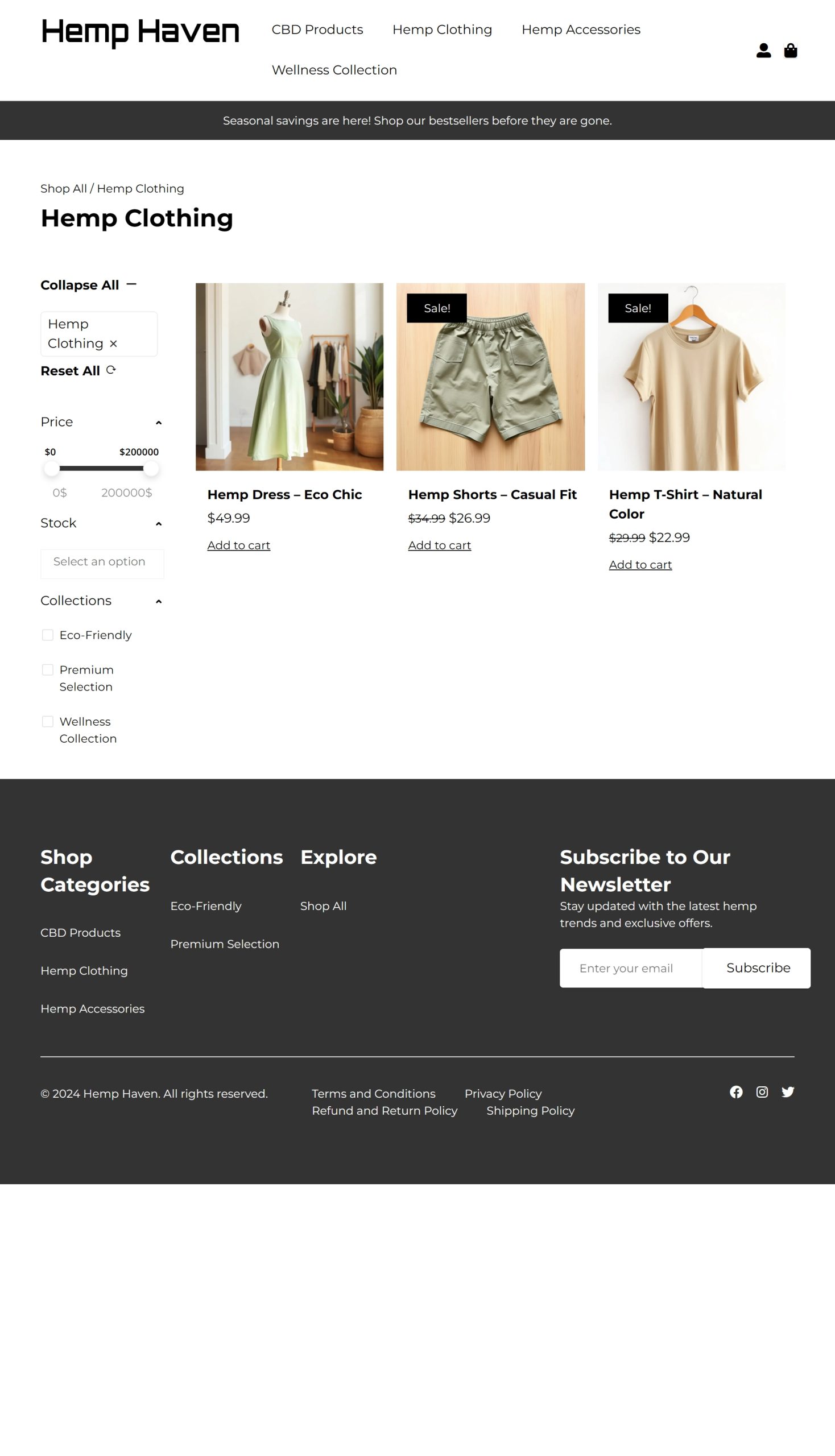 Hemp Clothing