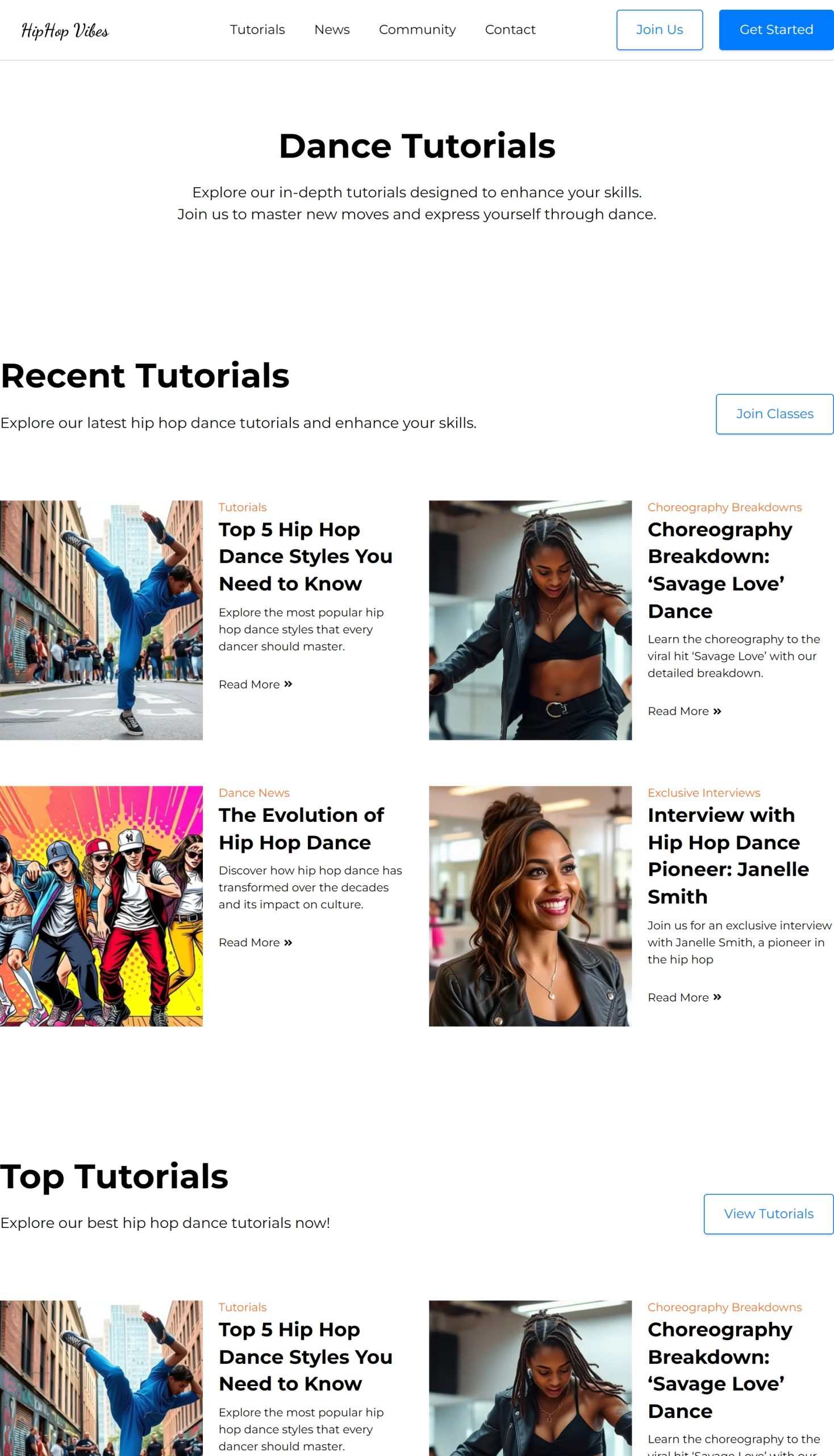 Tutorials