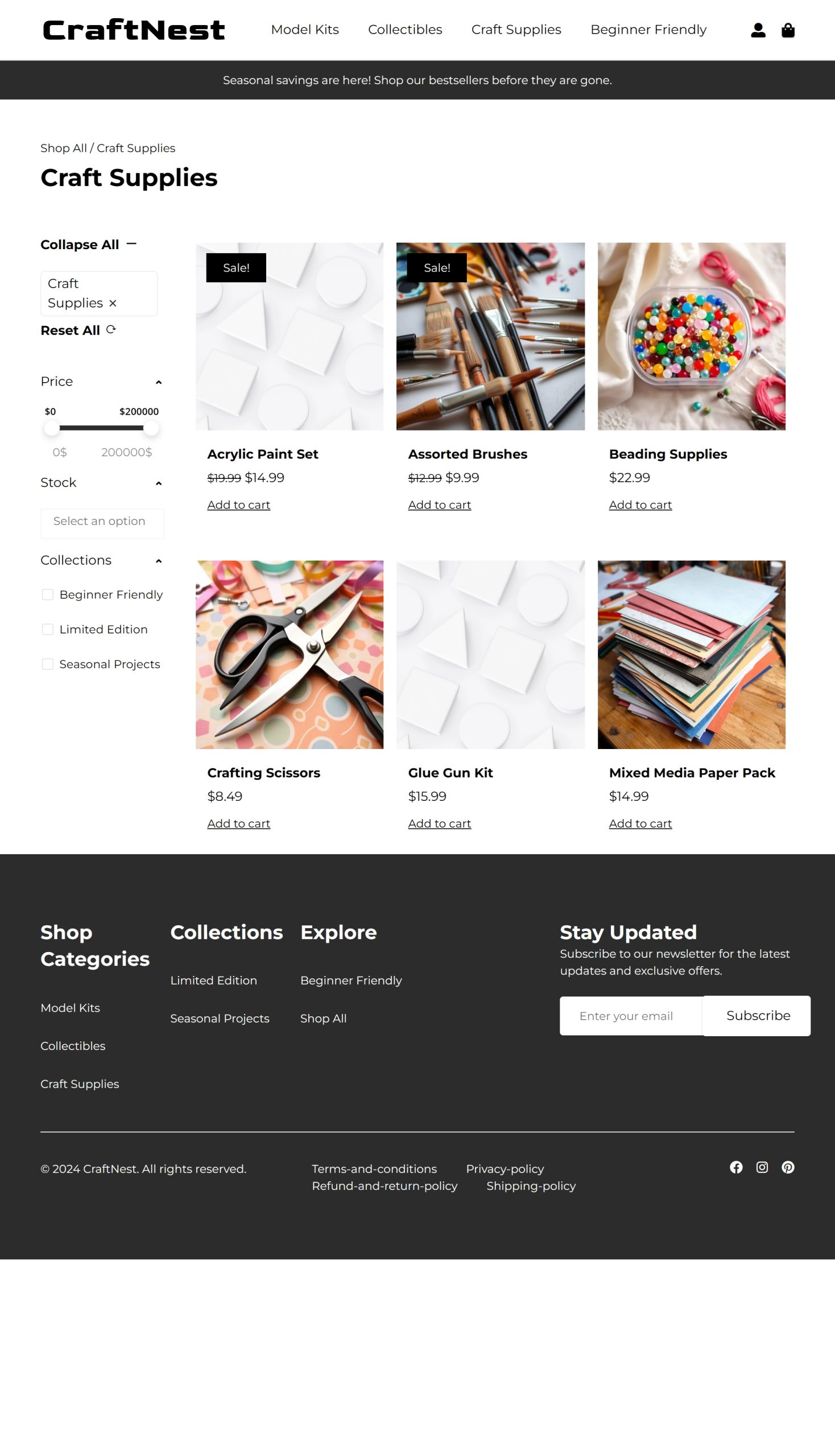 Craft Supplies