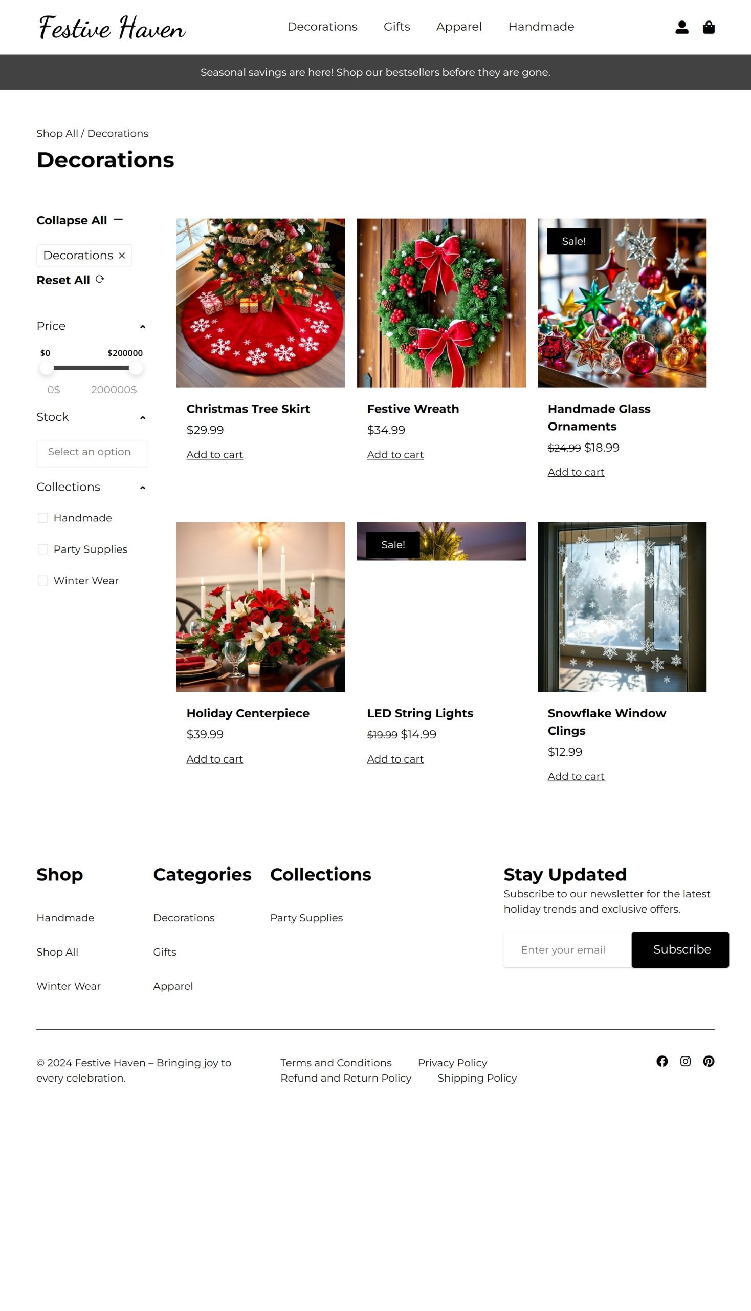 Decorations
