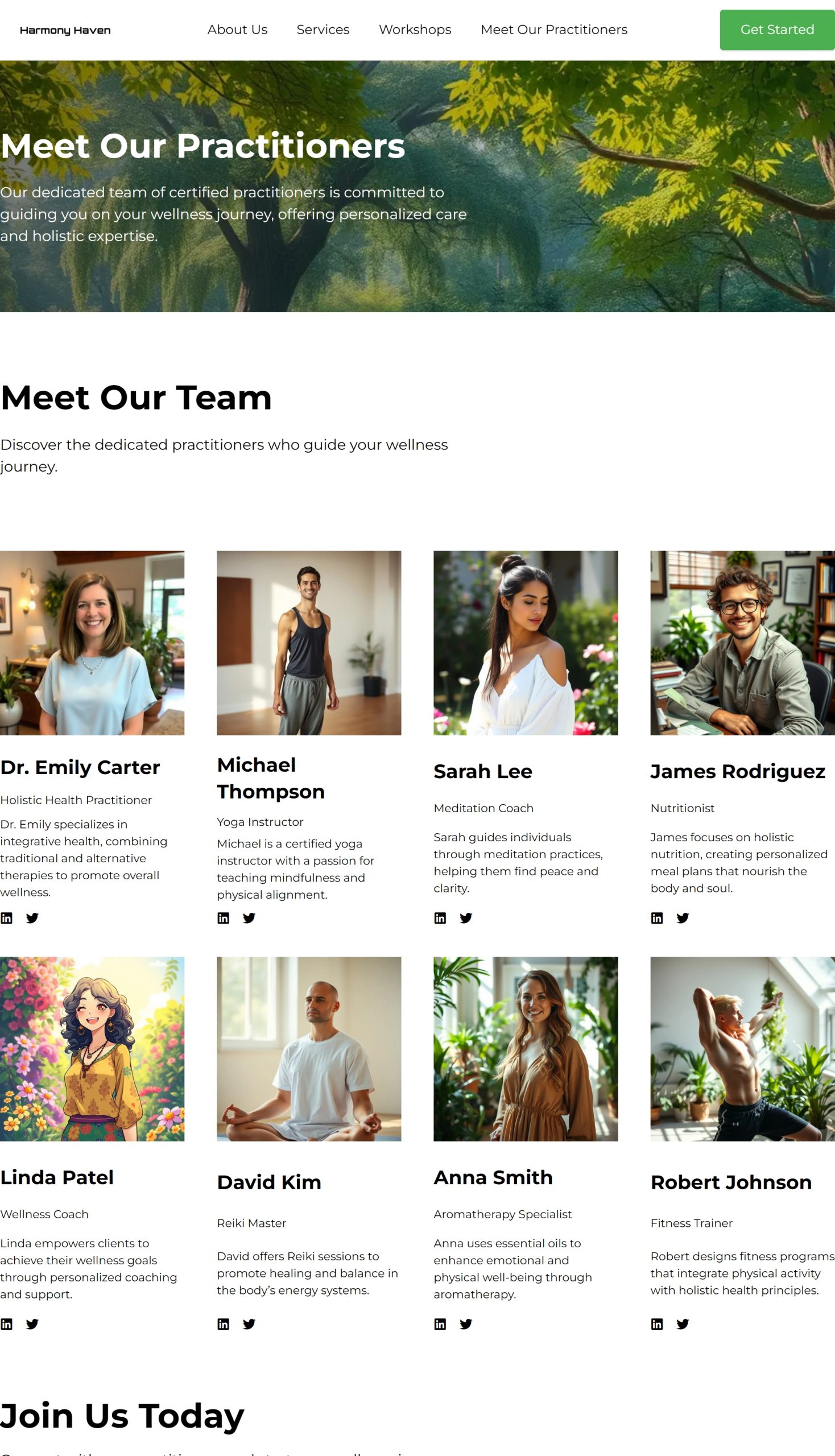 Meet Our Practitioners