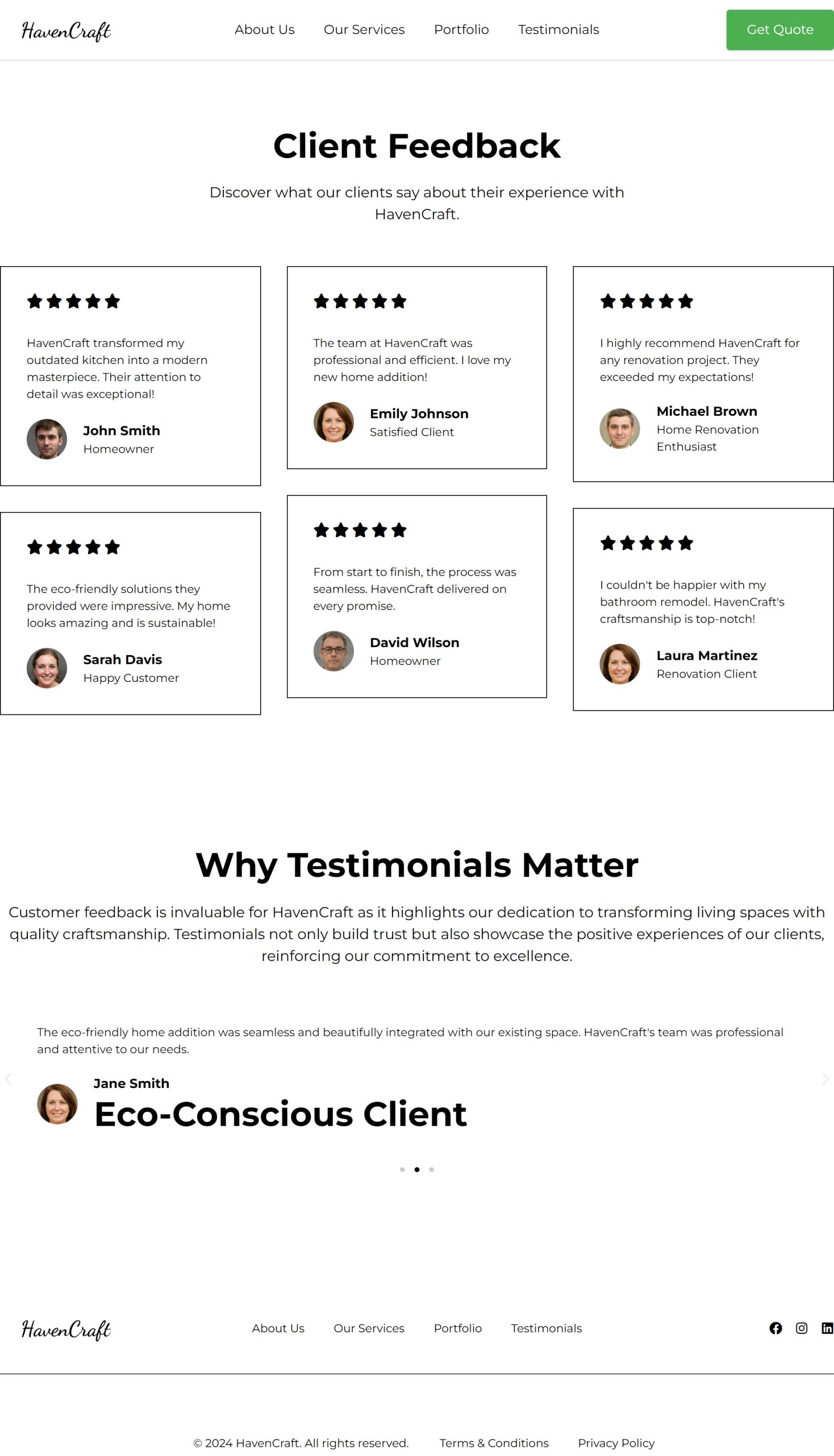 Testimonials