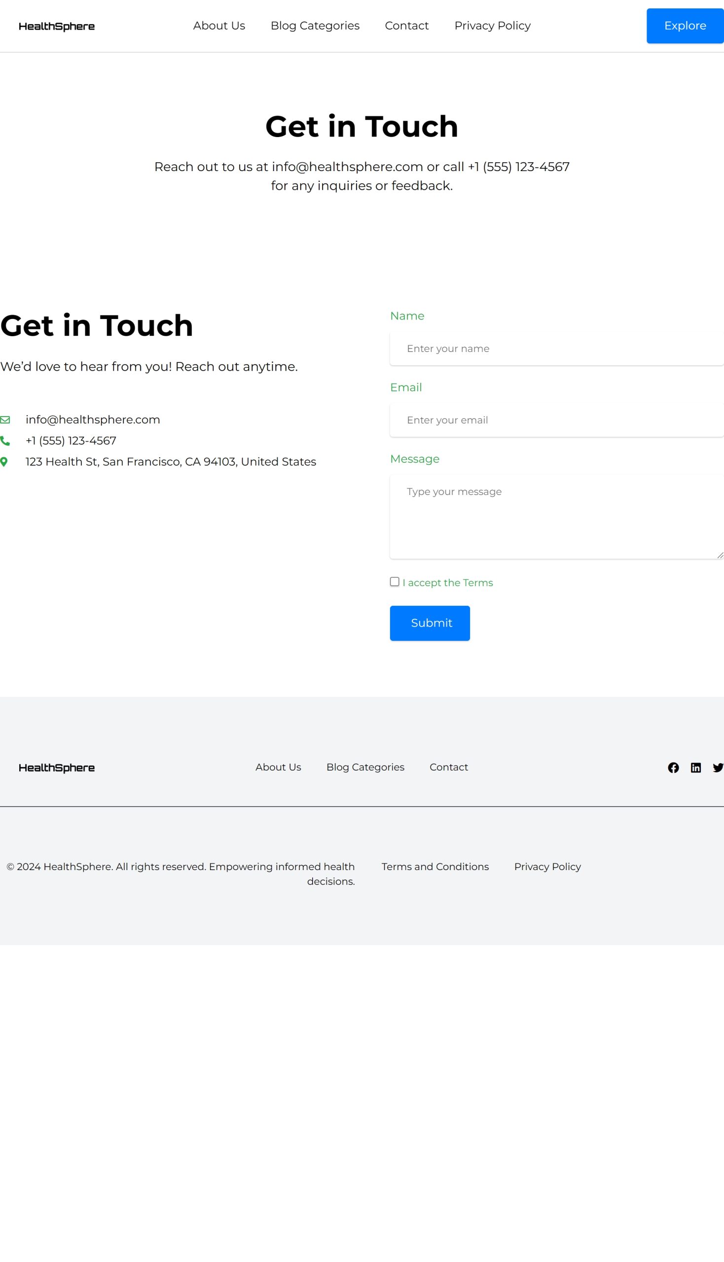 Contact