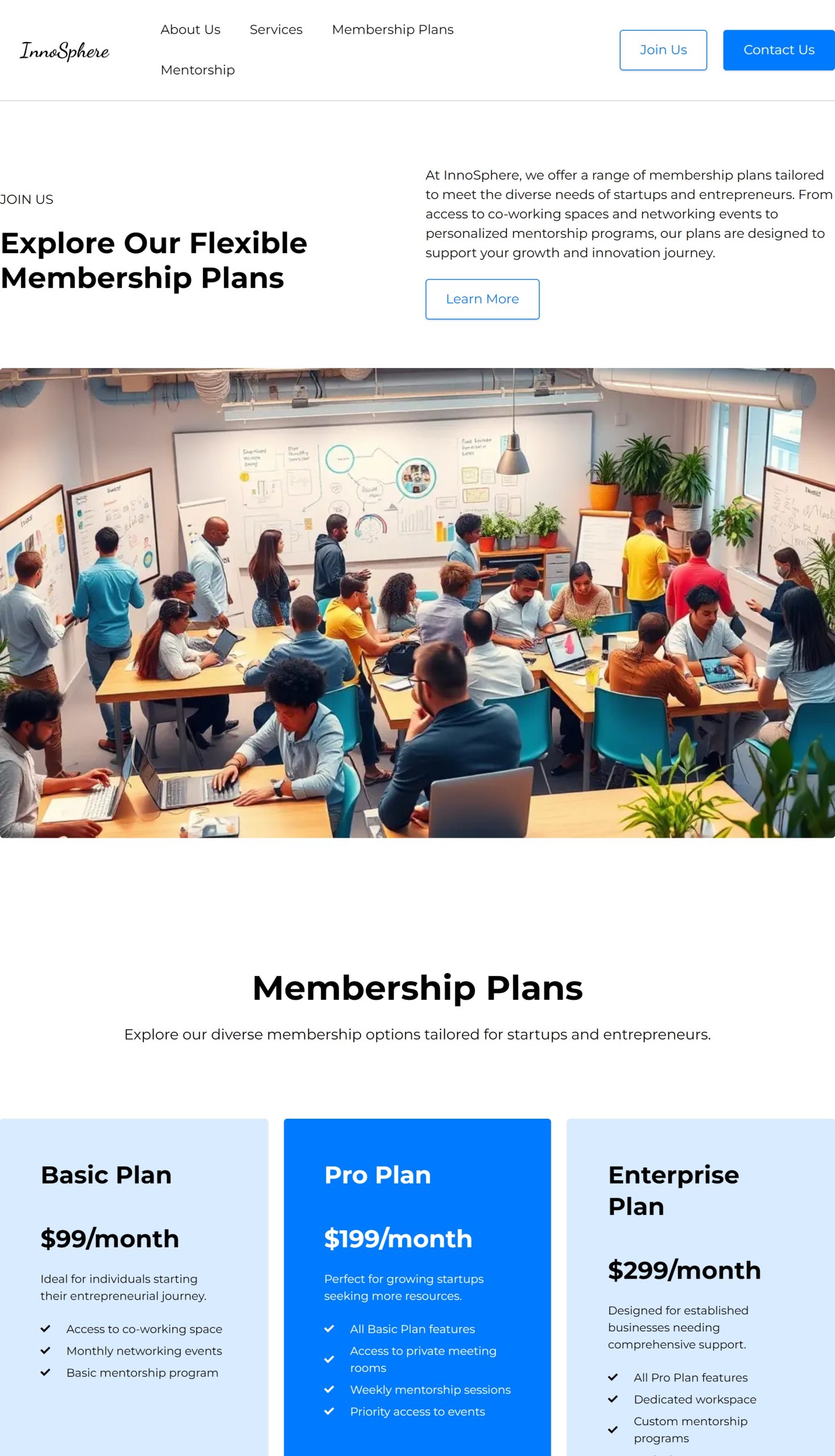 Membership Plans