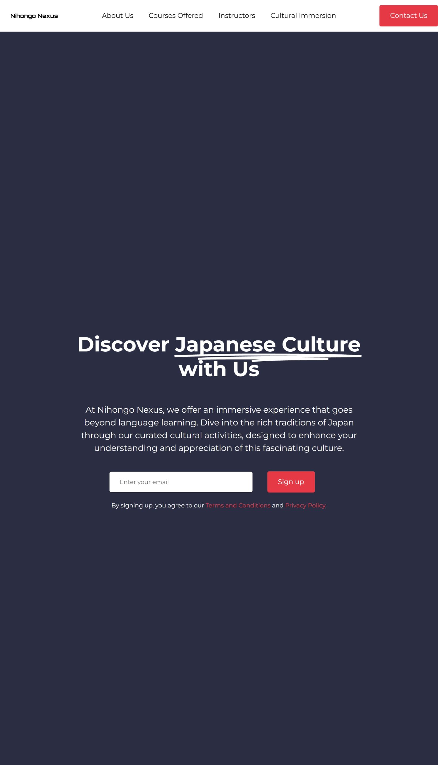 Cultural Immersion