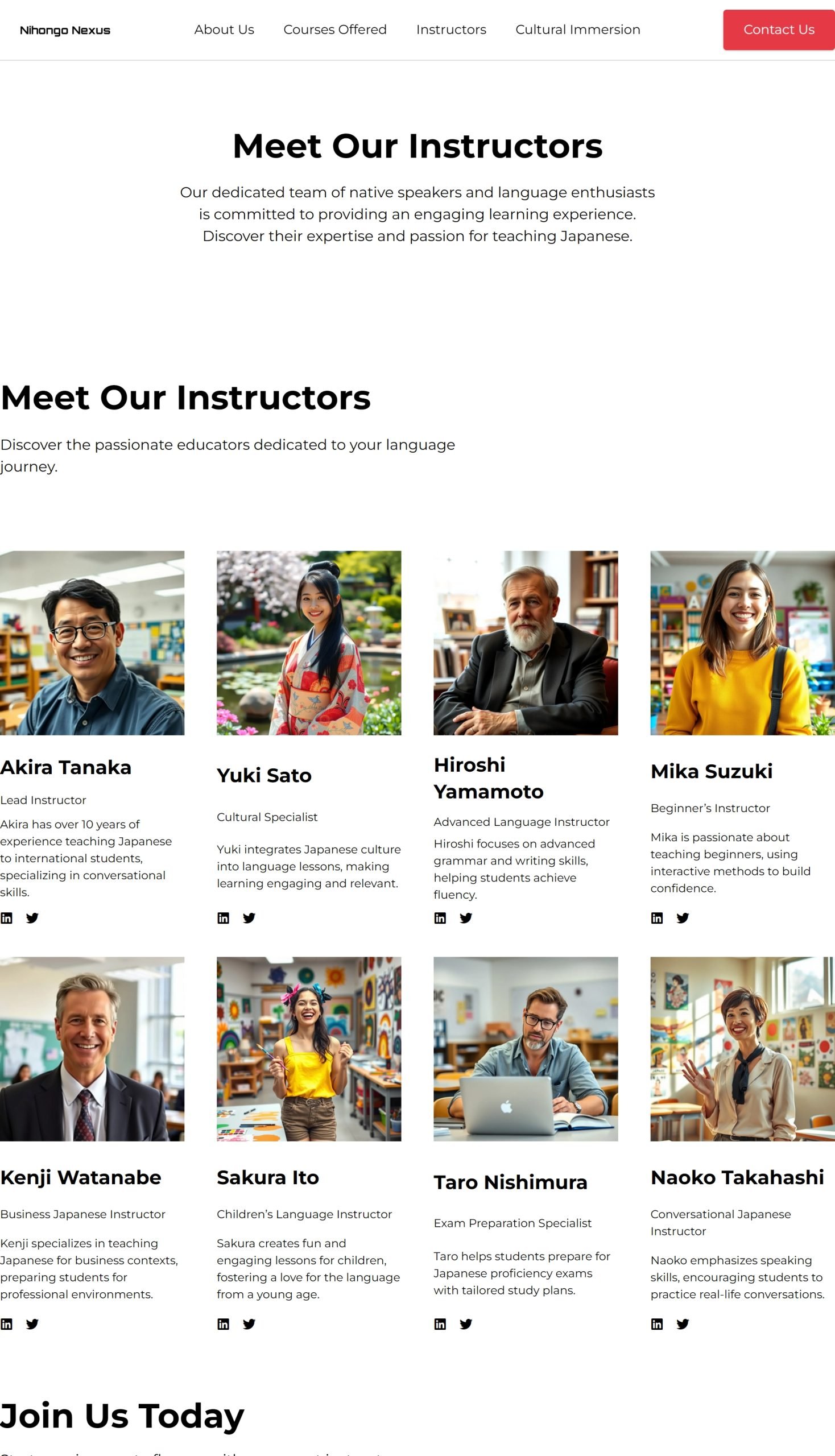 Instructors