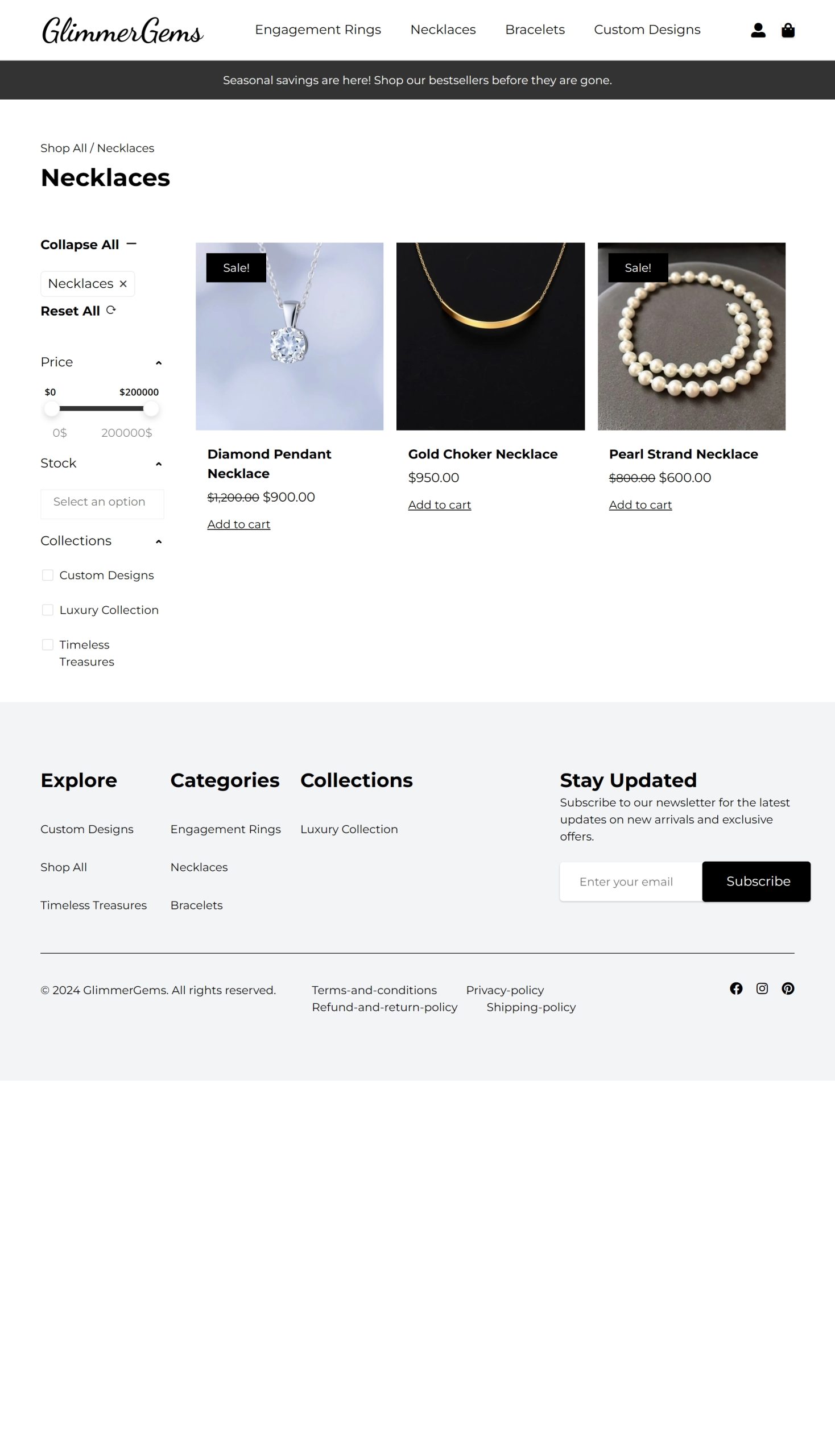 Necklaces