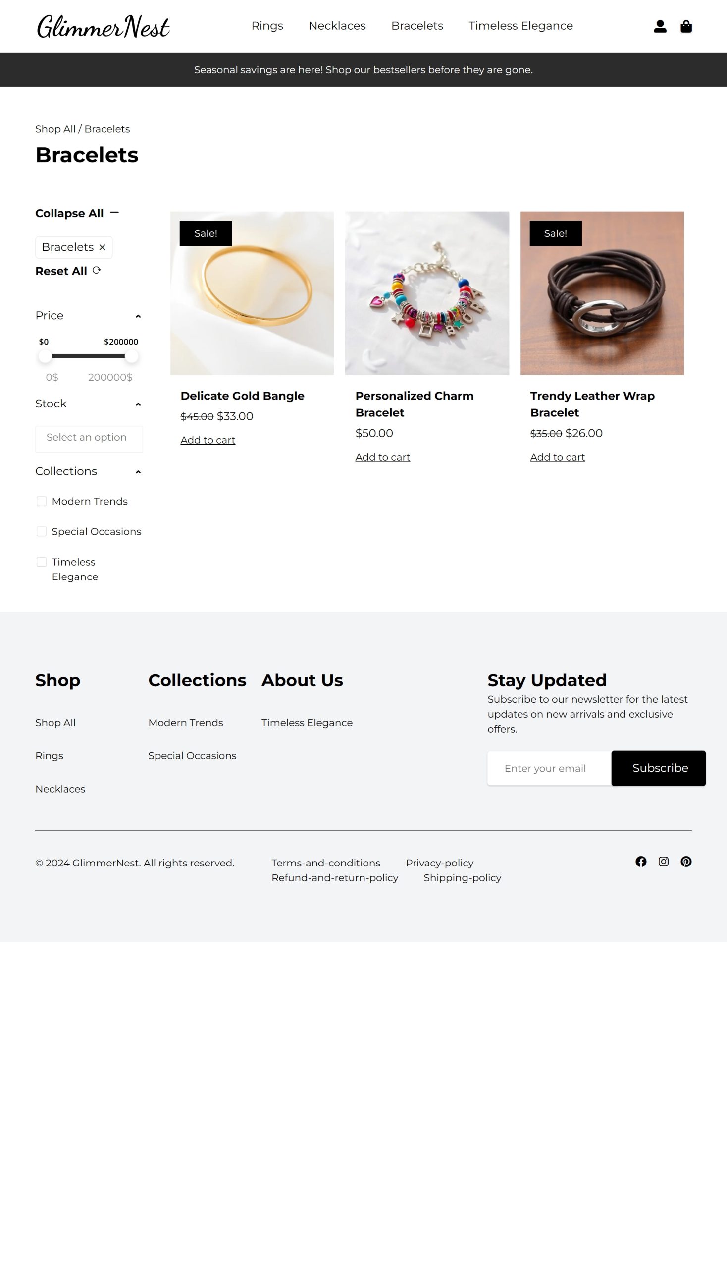 Bracelets