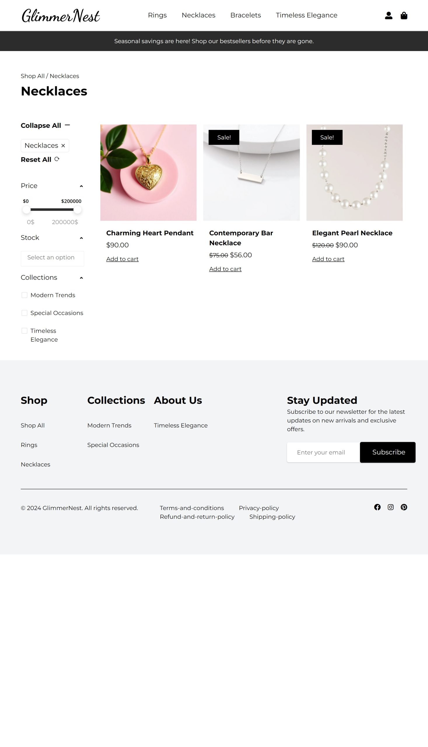 Necklaces