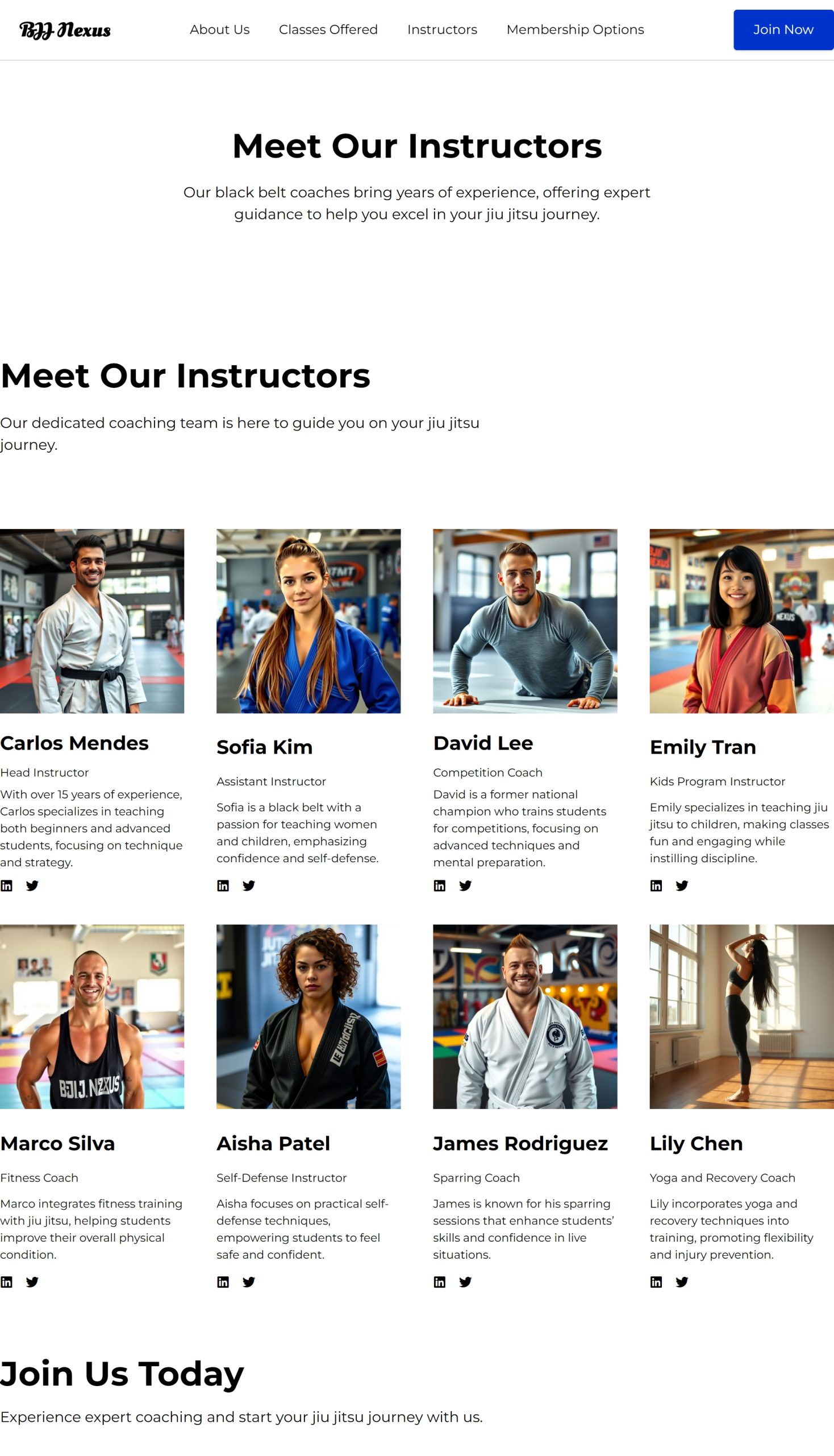 Instructors