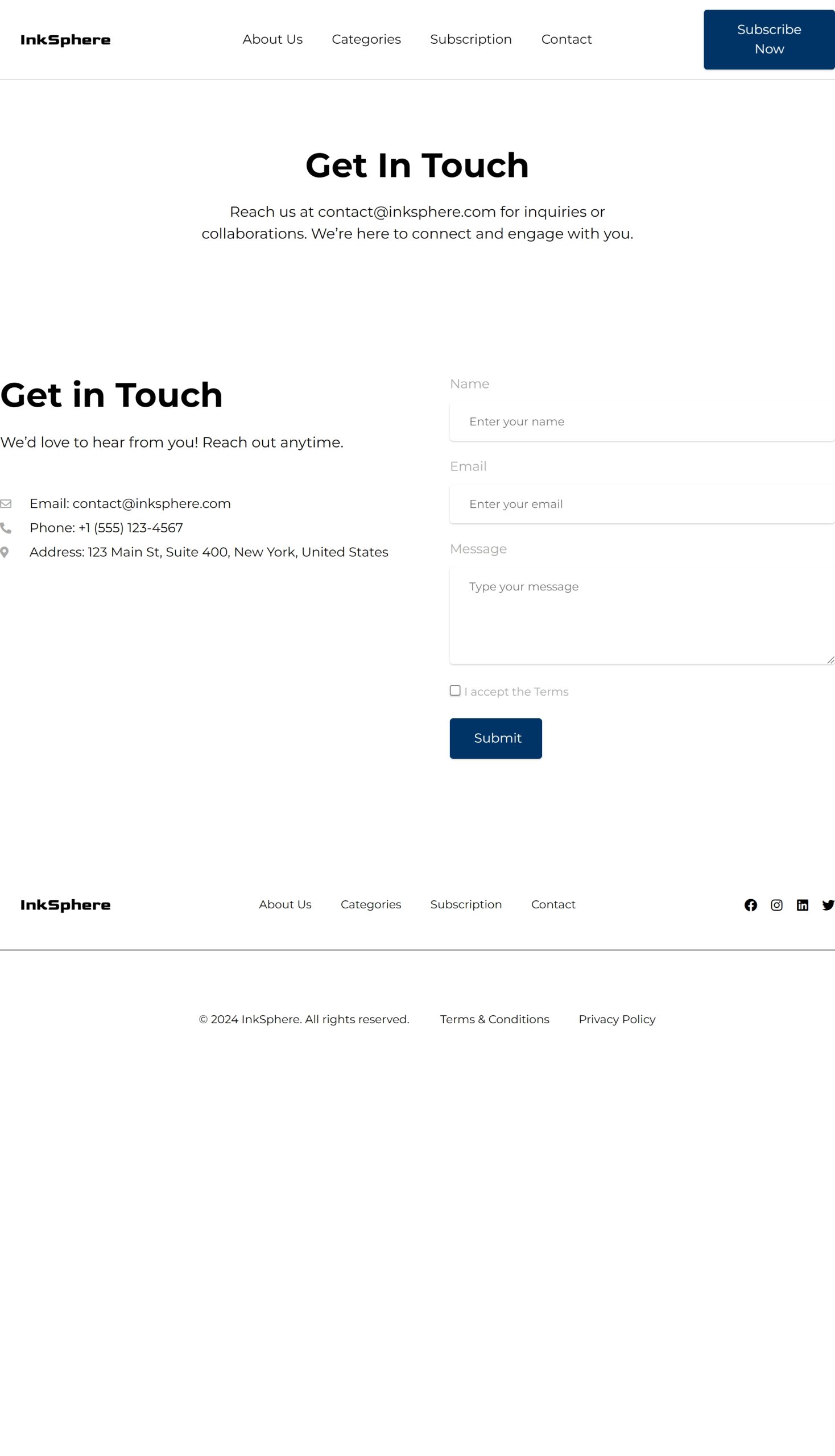 Contact