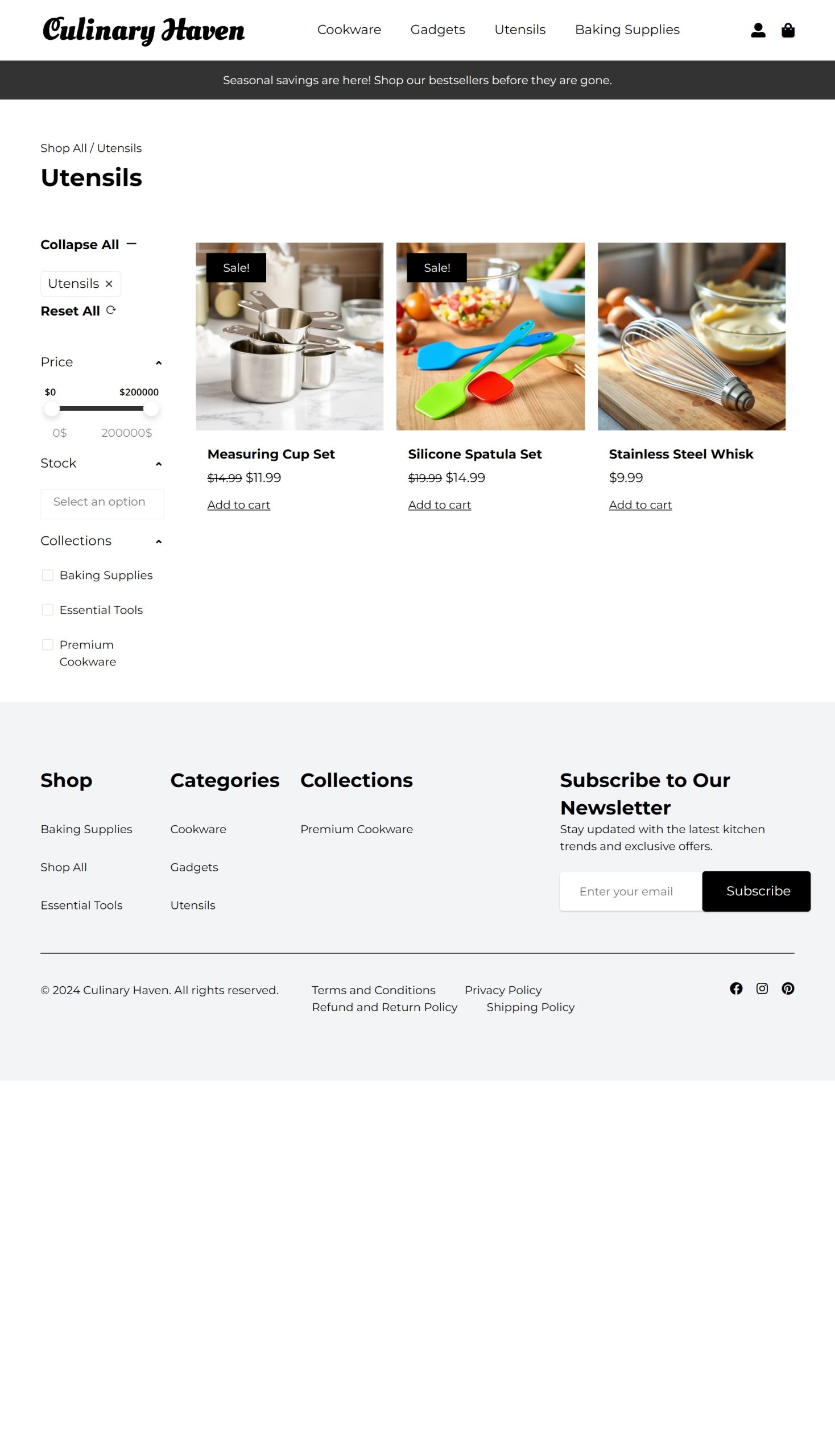 Utensils