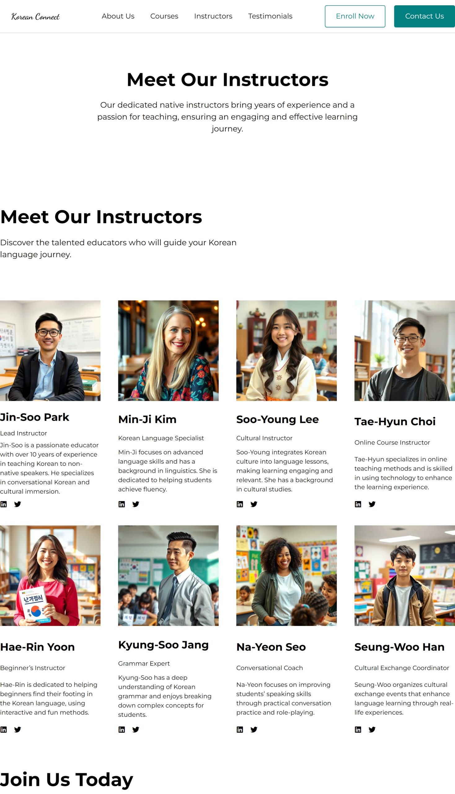 Instructors