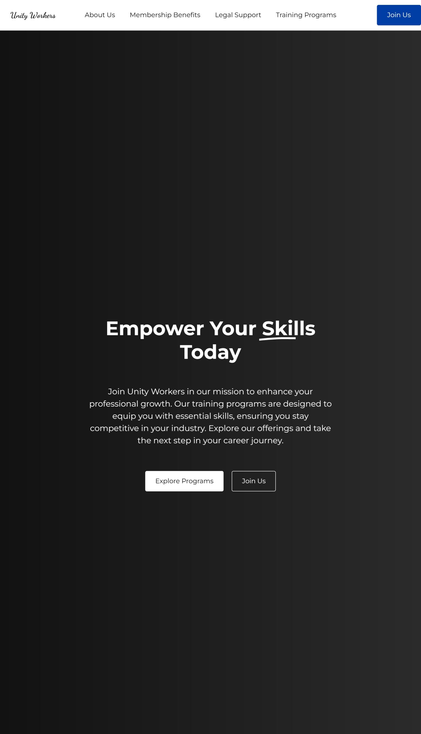 Training Programs