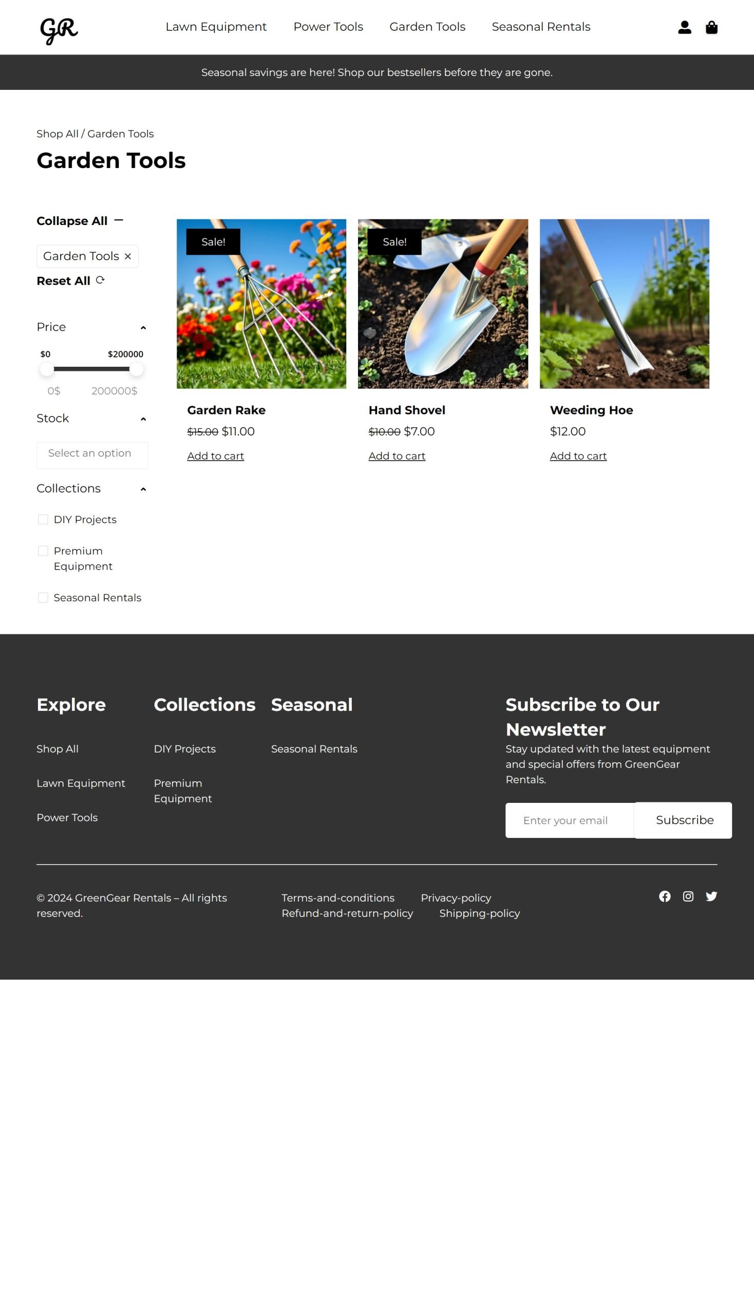 Garden Tools