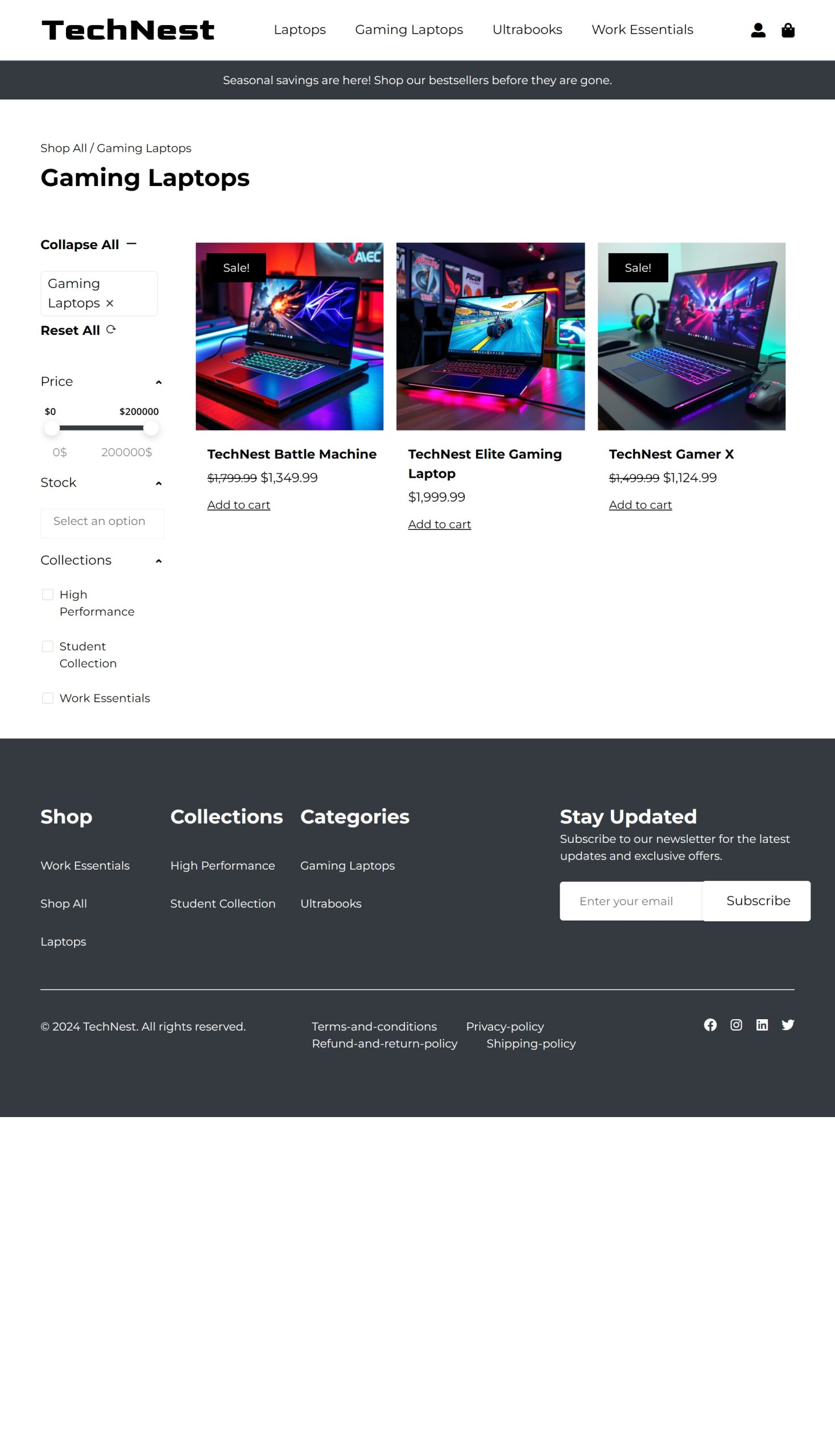 Gaming Laptops