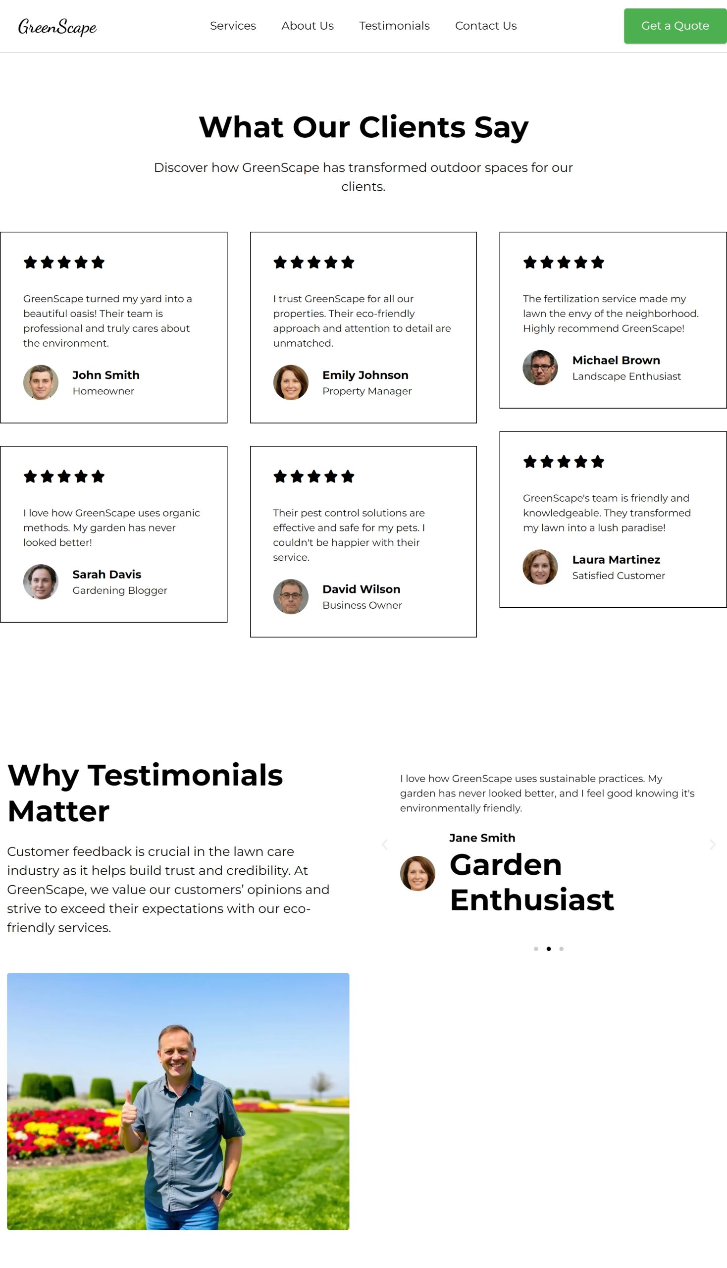 Testimonials