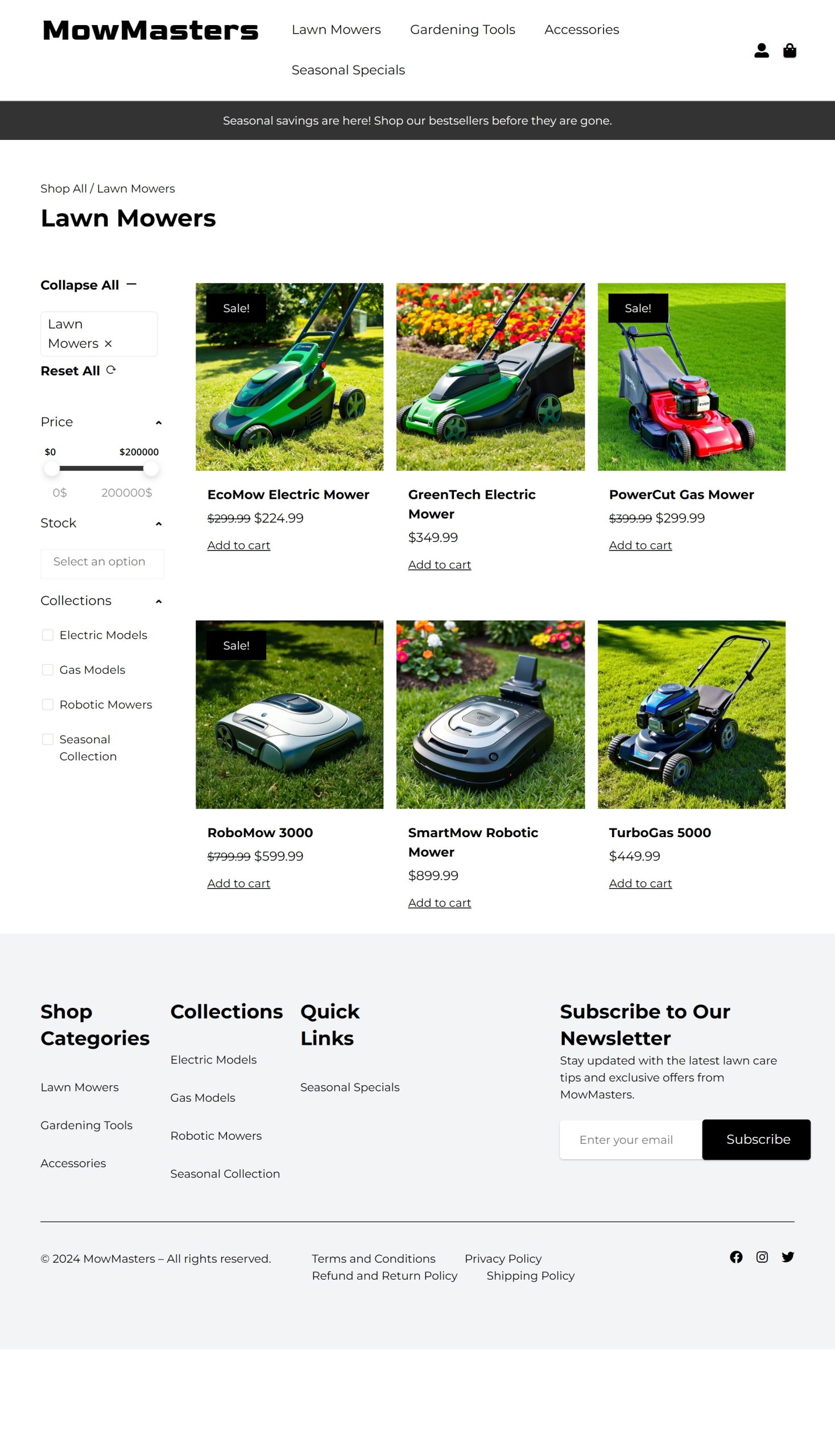 Lawn Mowers