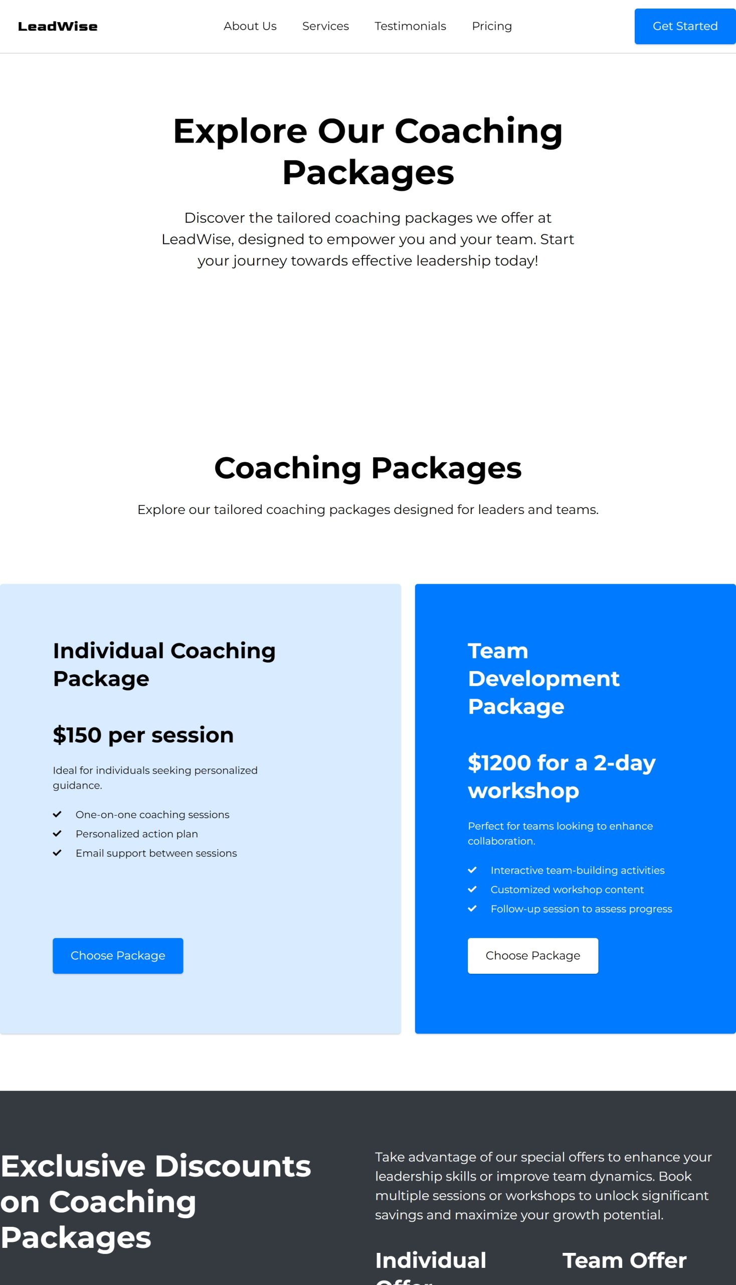 Pricing