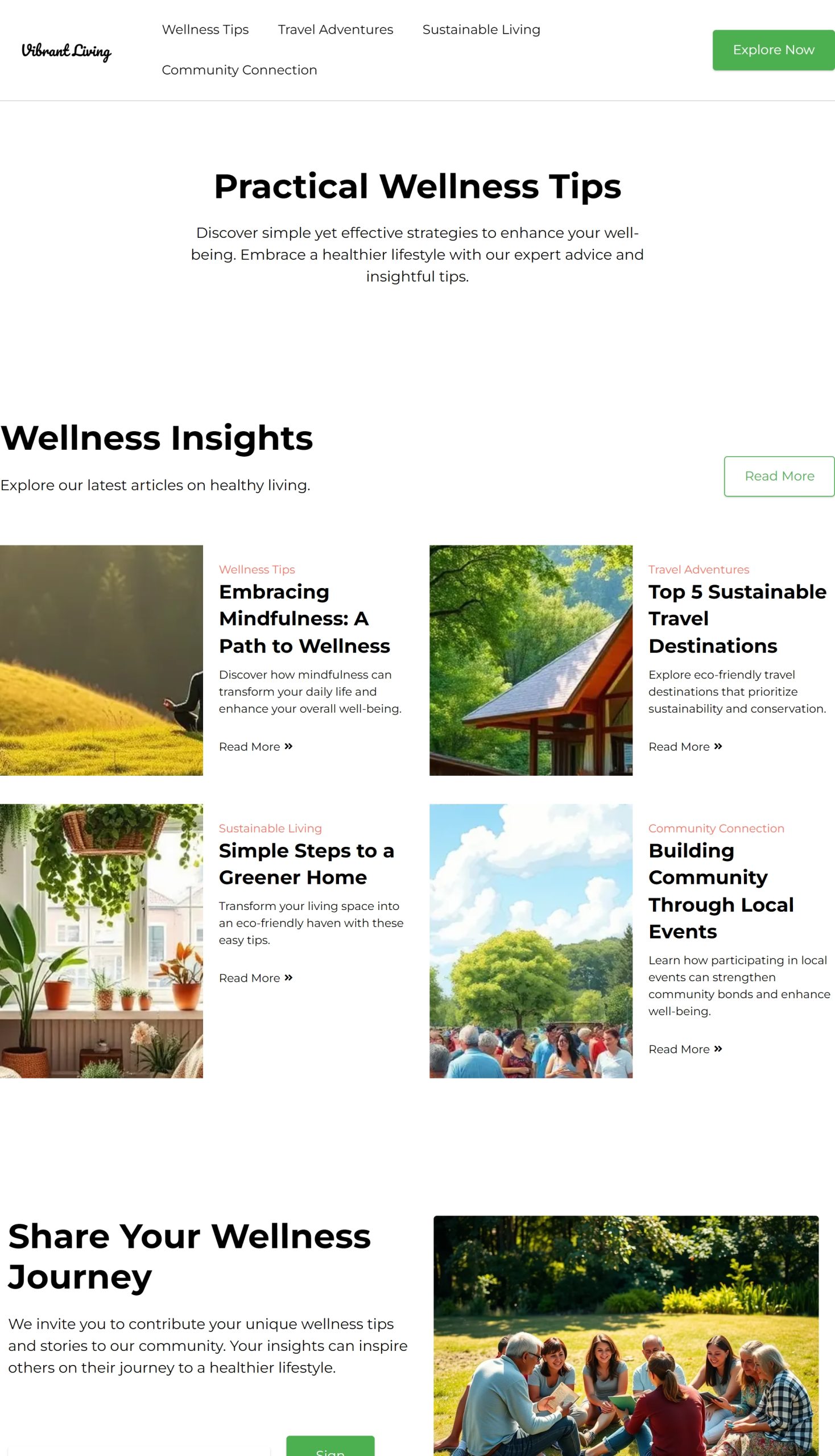 Wellness Tips