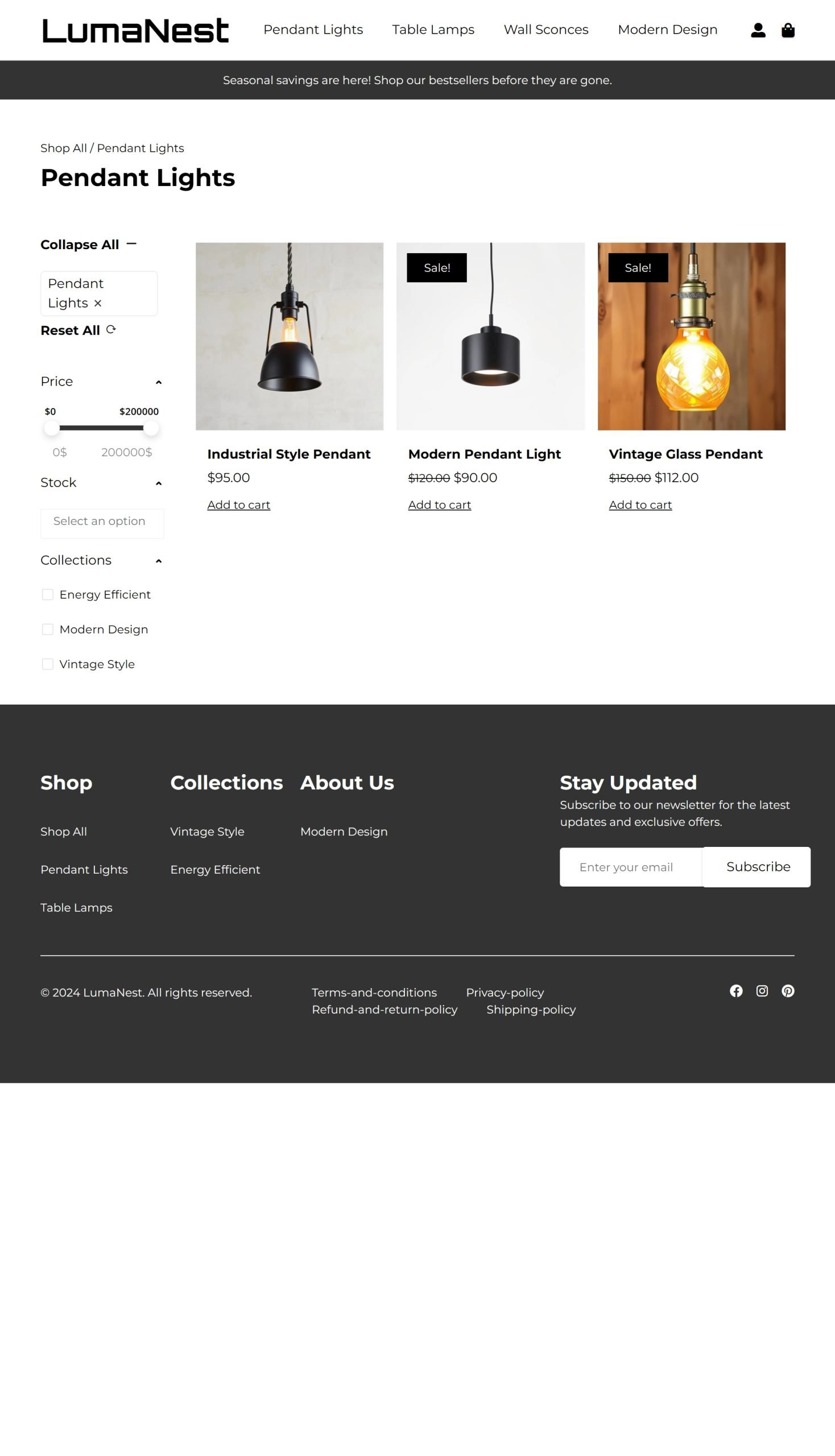 Pendant Lights