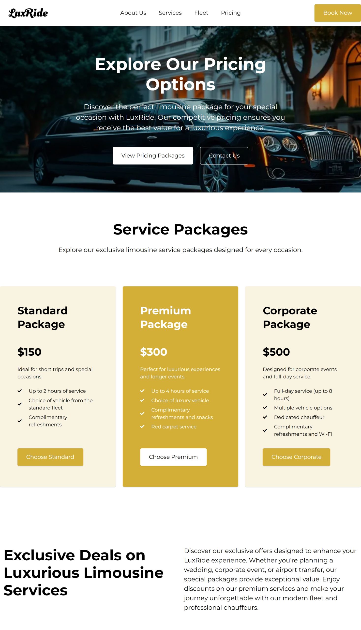 Pricing
