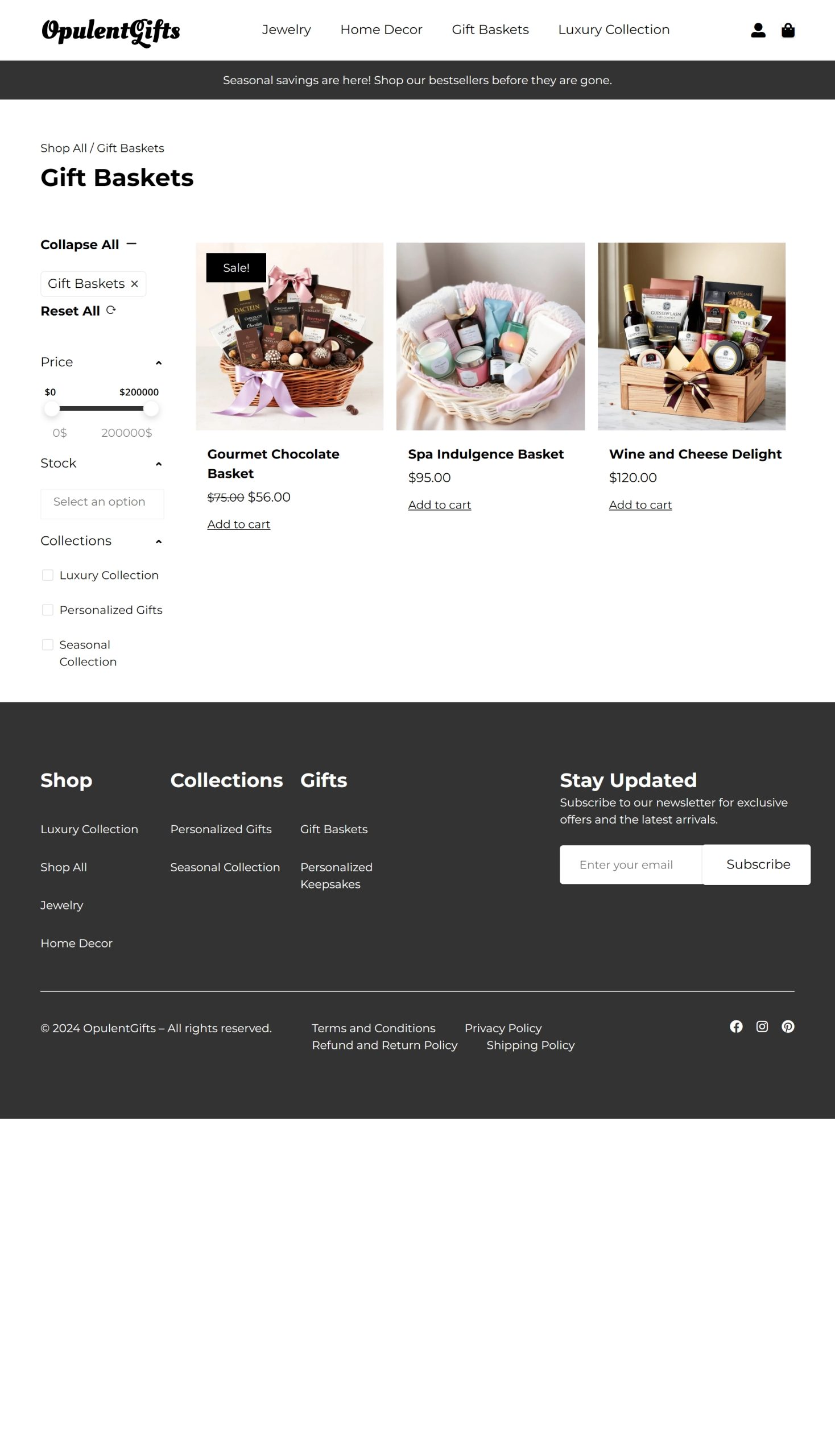 Gift Baskets