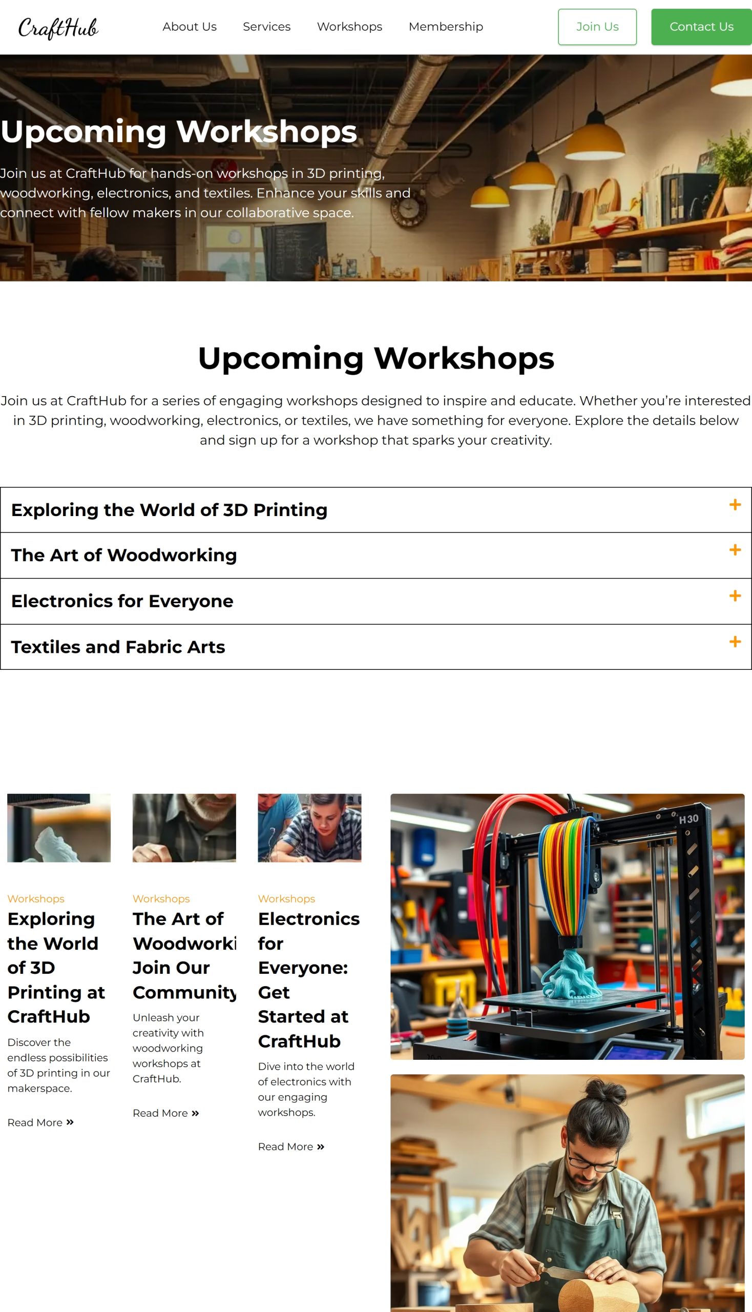 Workshops