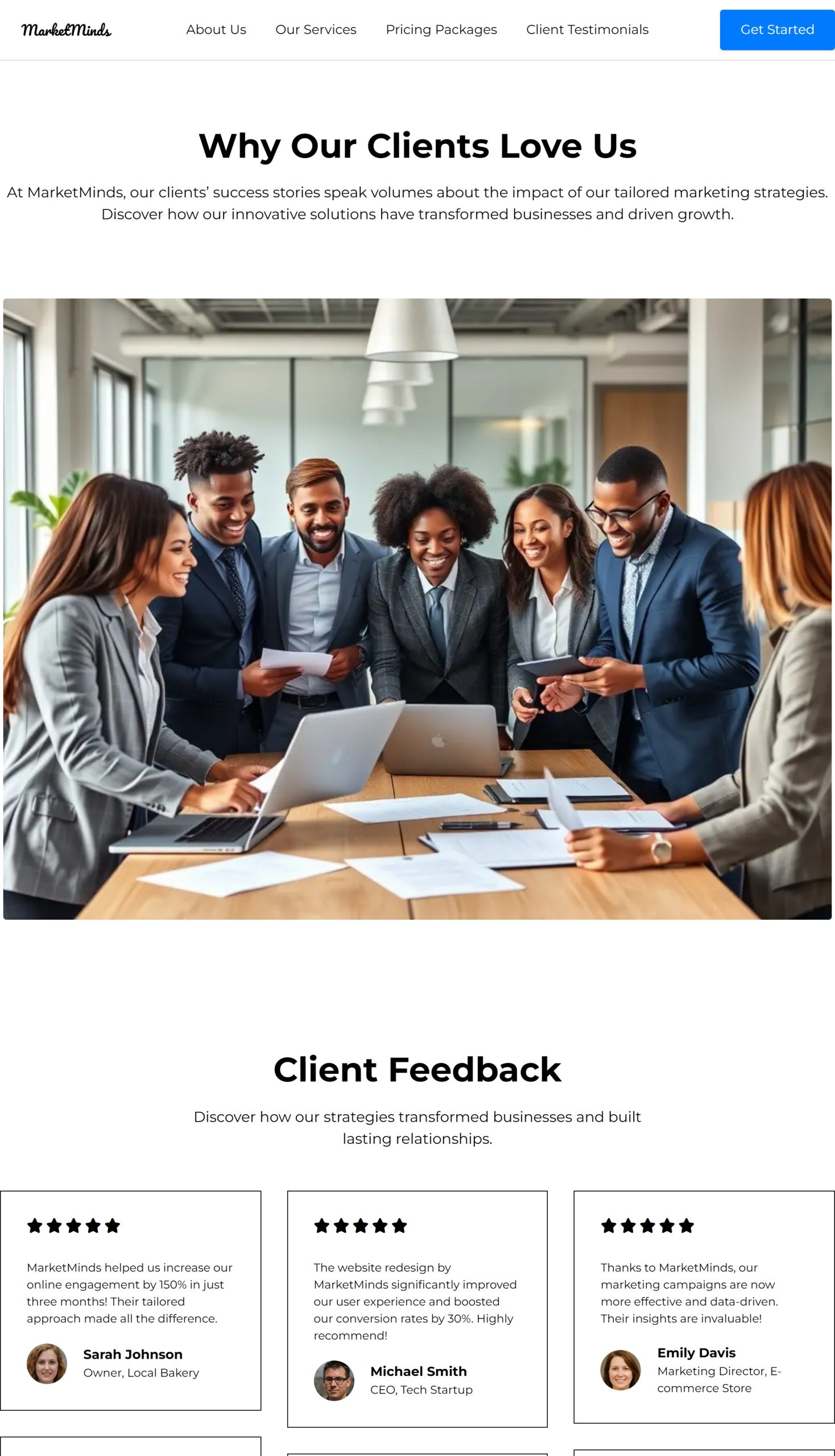 Client Testimonials