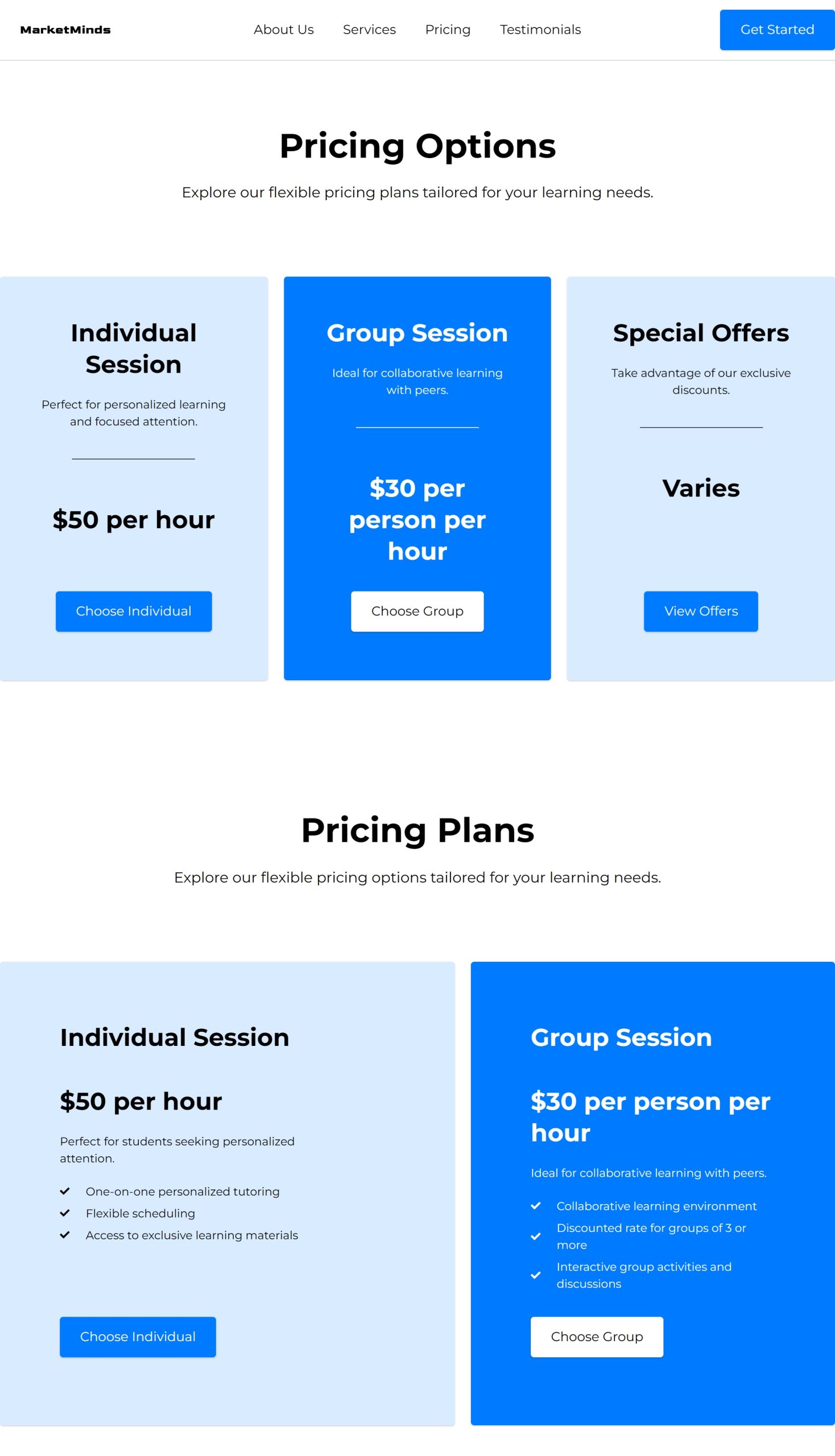 Pricing