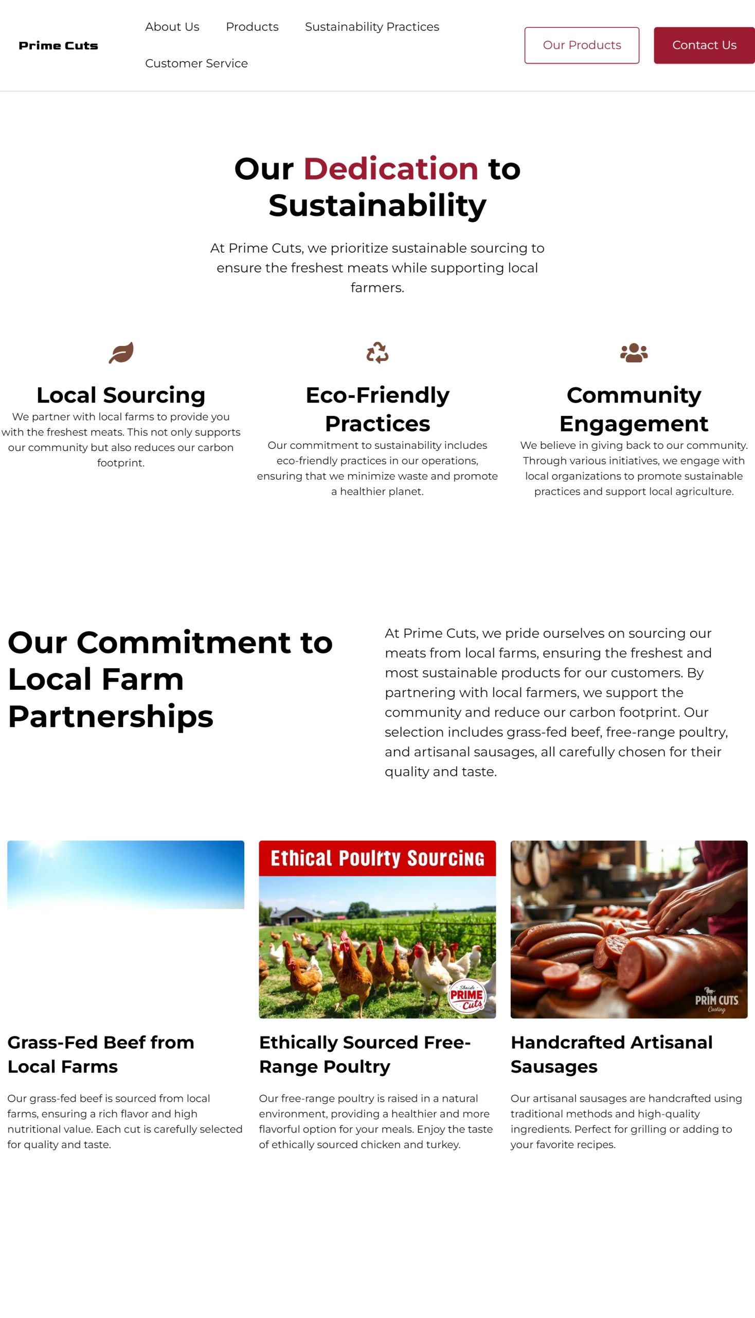 Sustainability Practices