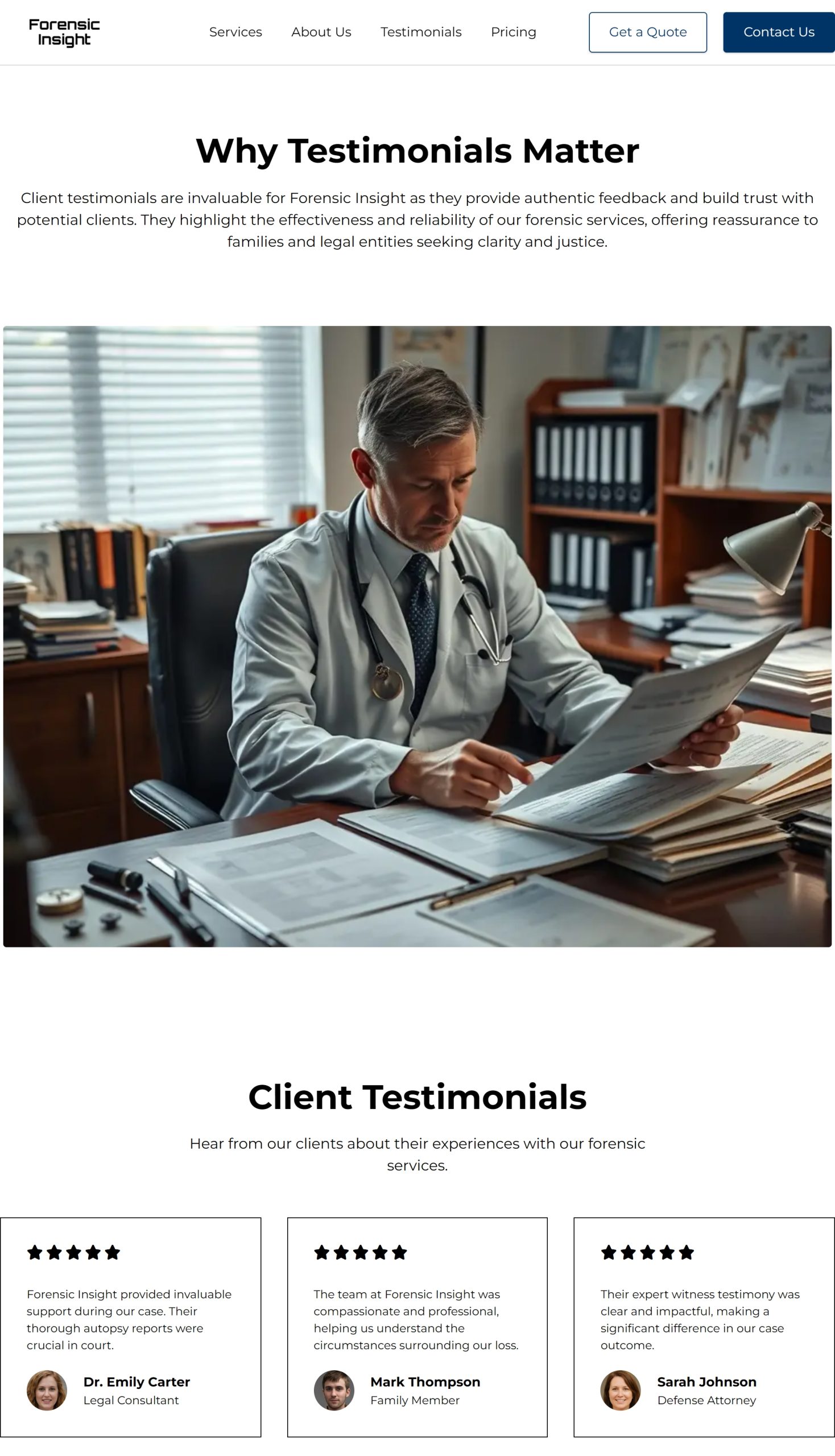 Testimonials
