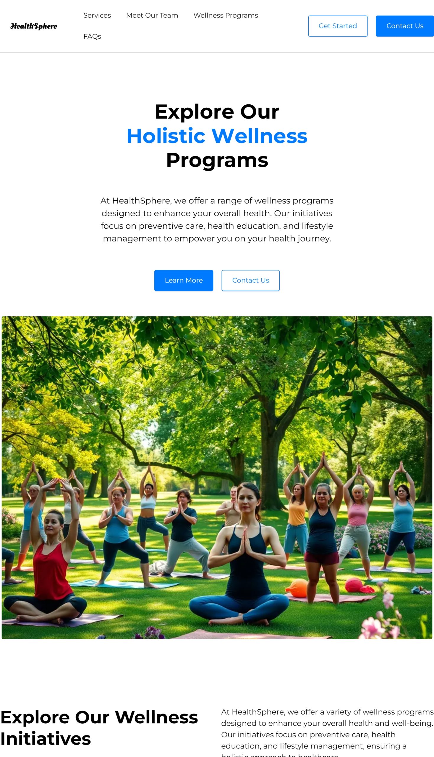 Wellness Programs