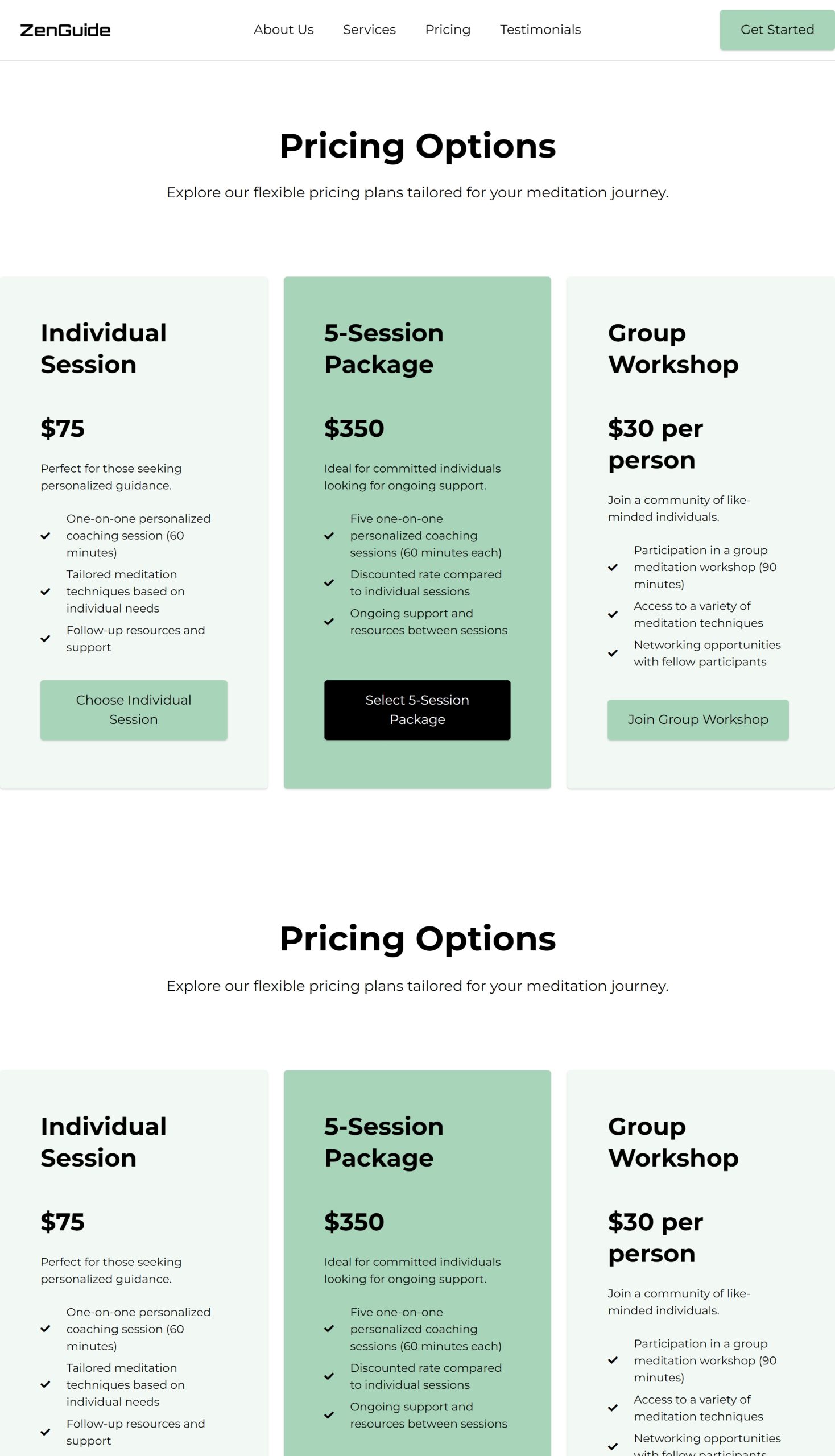 Pricing