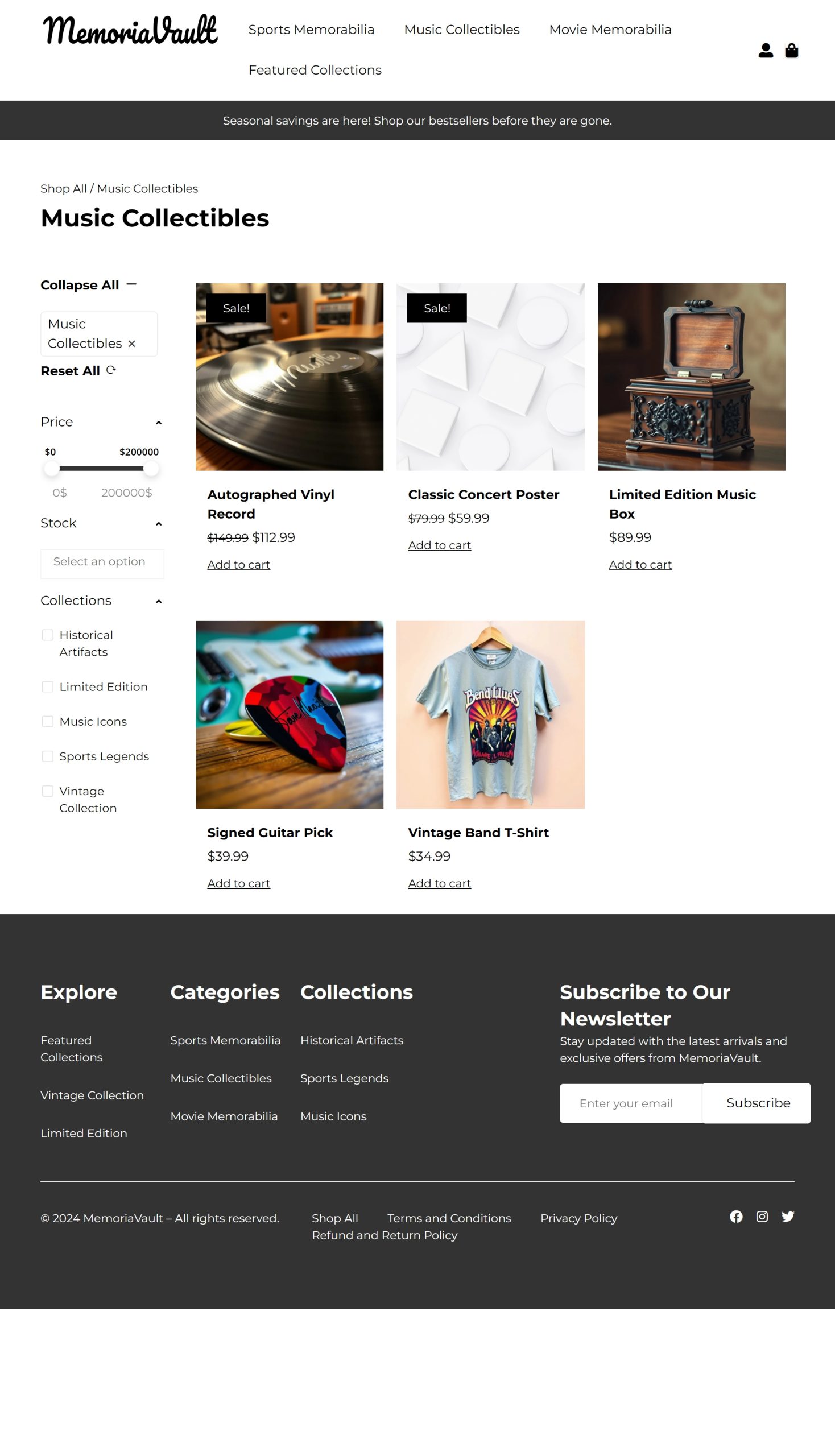 Music Collectibles