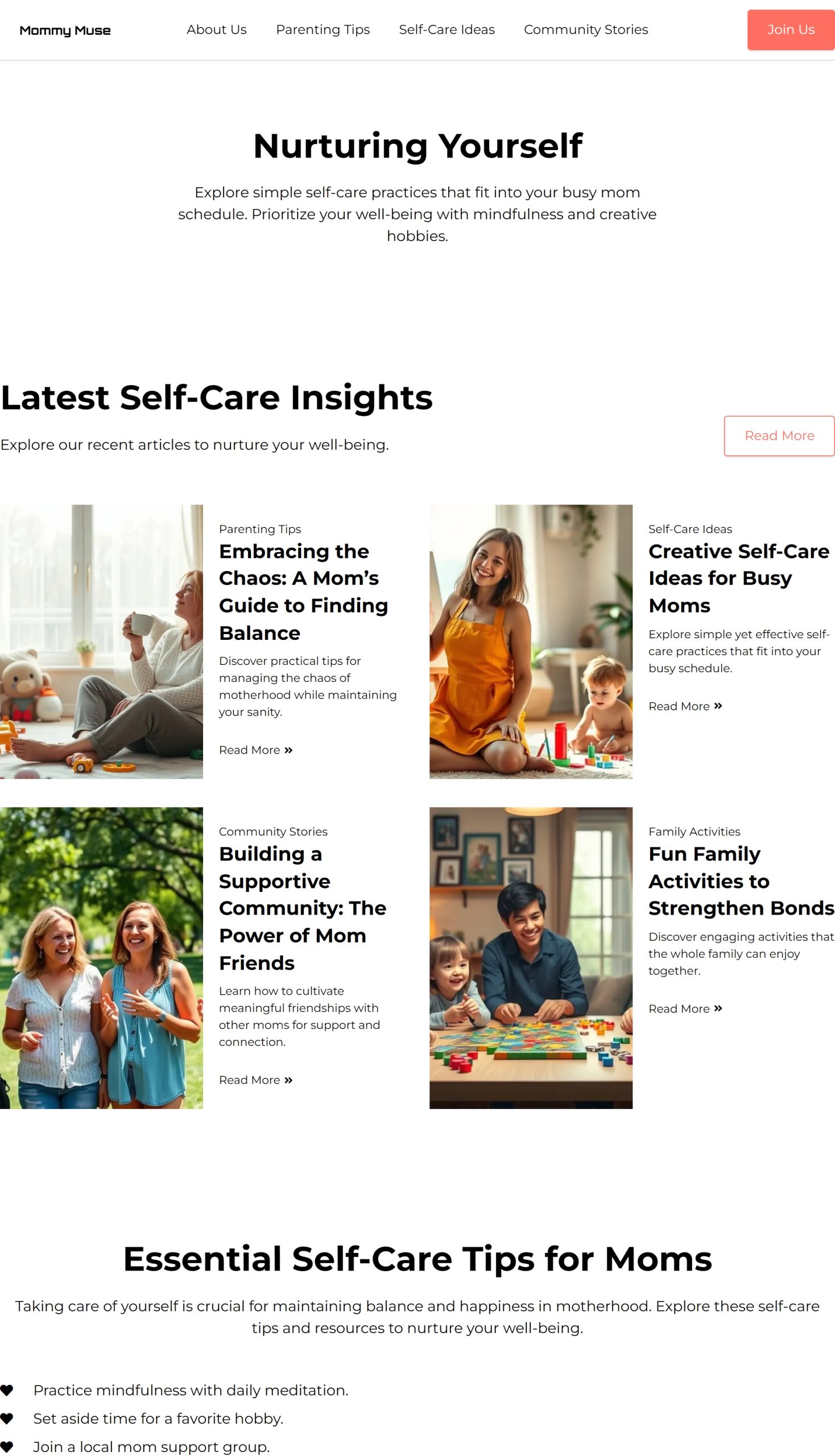 Self Care Ideas